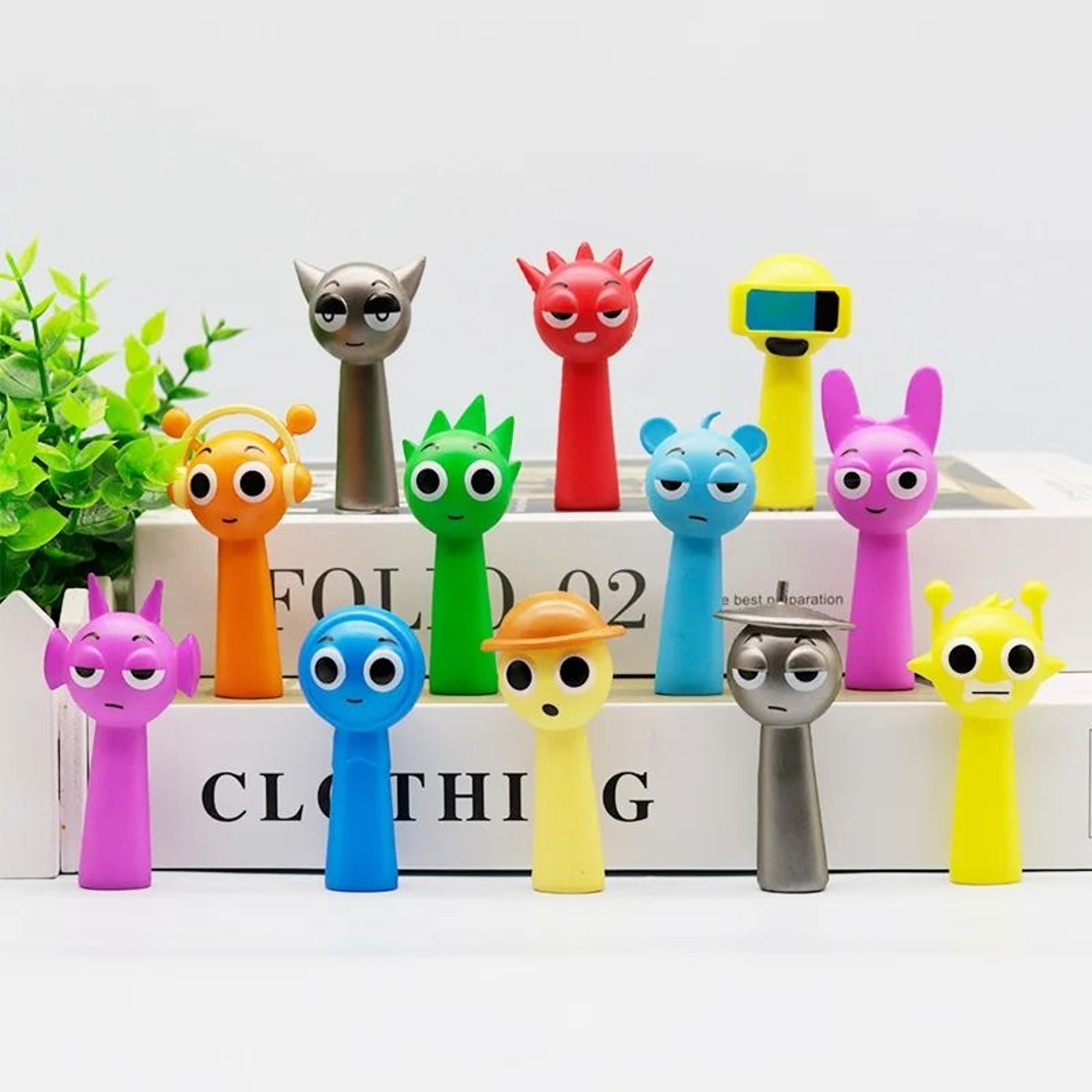 Sprunki Figures Set 24PCS Cartoon Action Figures Mini Collectible Dolls 0