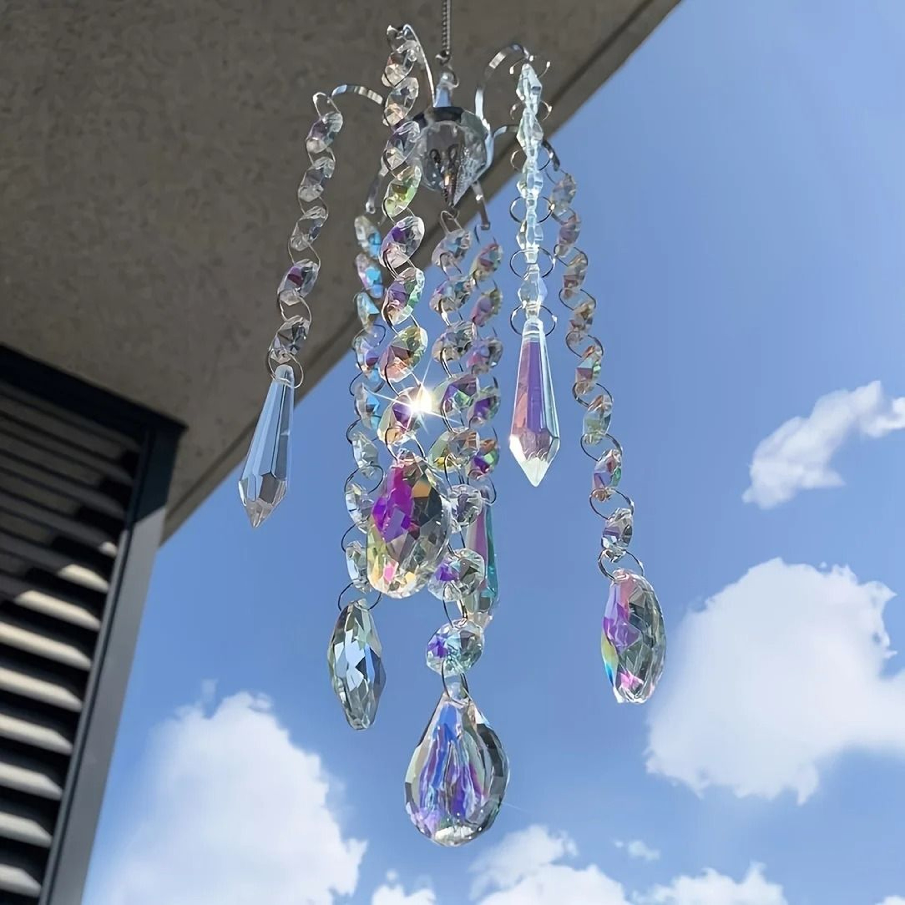 Crystal Suncatcher Rainbow Maker Prism Window Hanging Decor 5