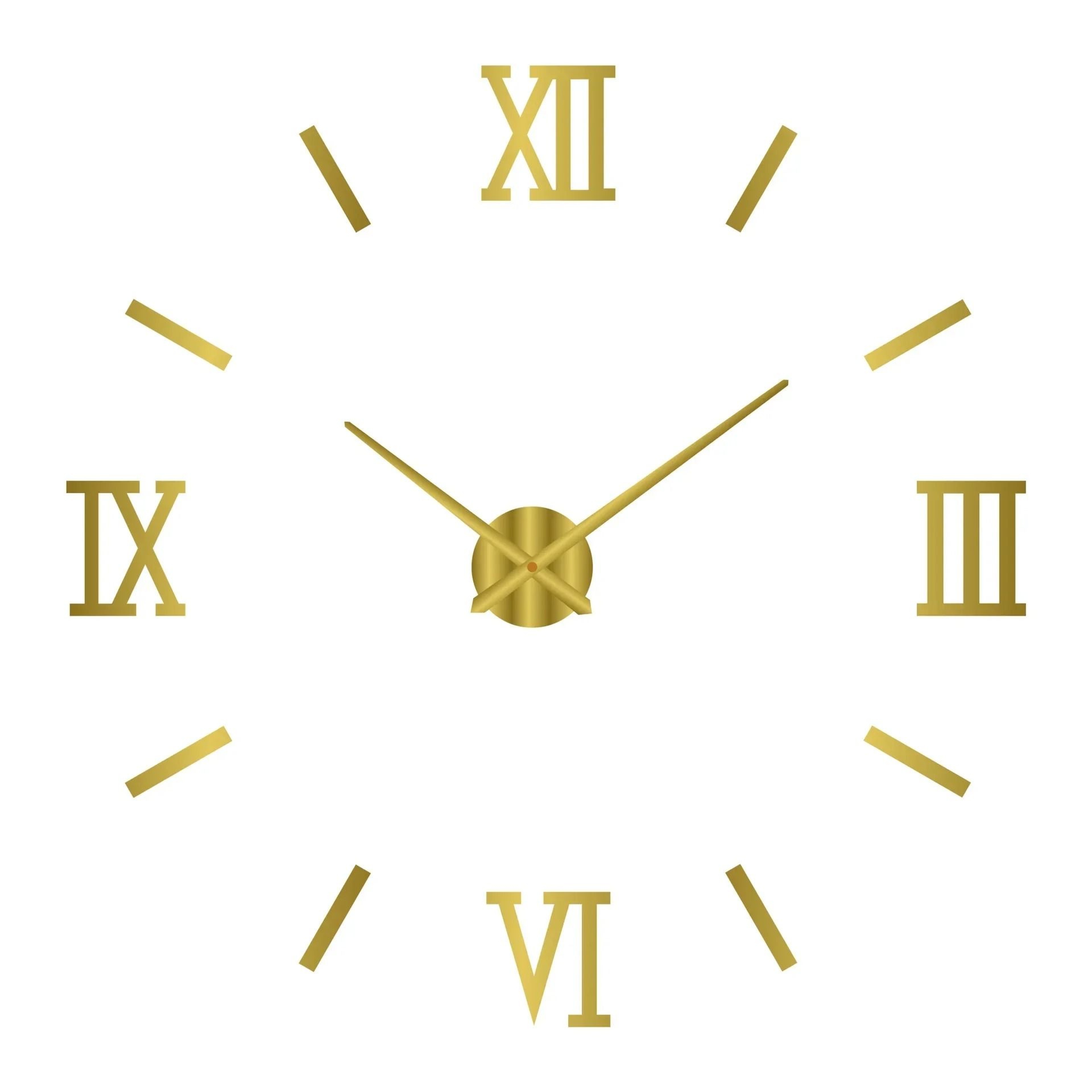3D Wall Clock DIY Large Luminous Silent Modern Wall Decor 22