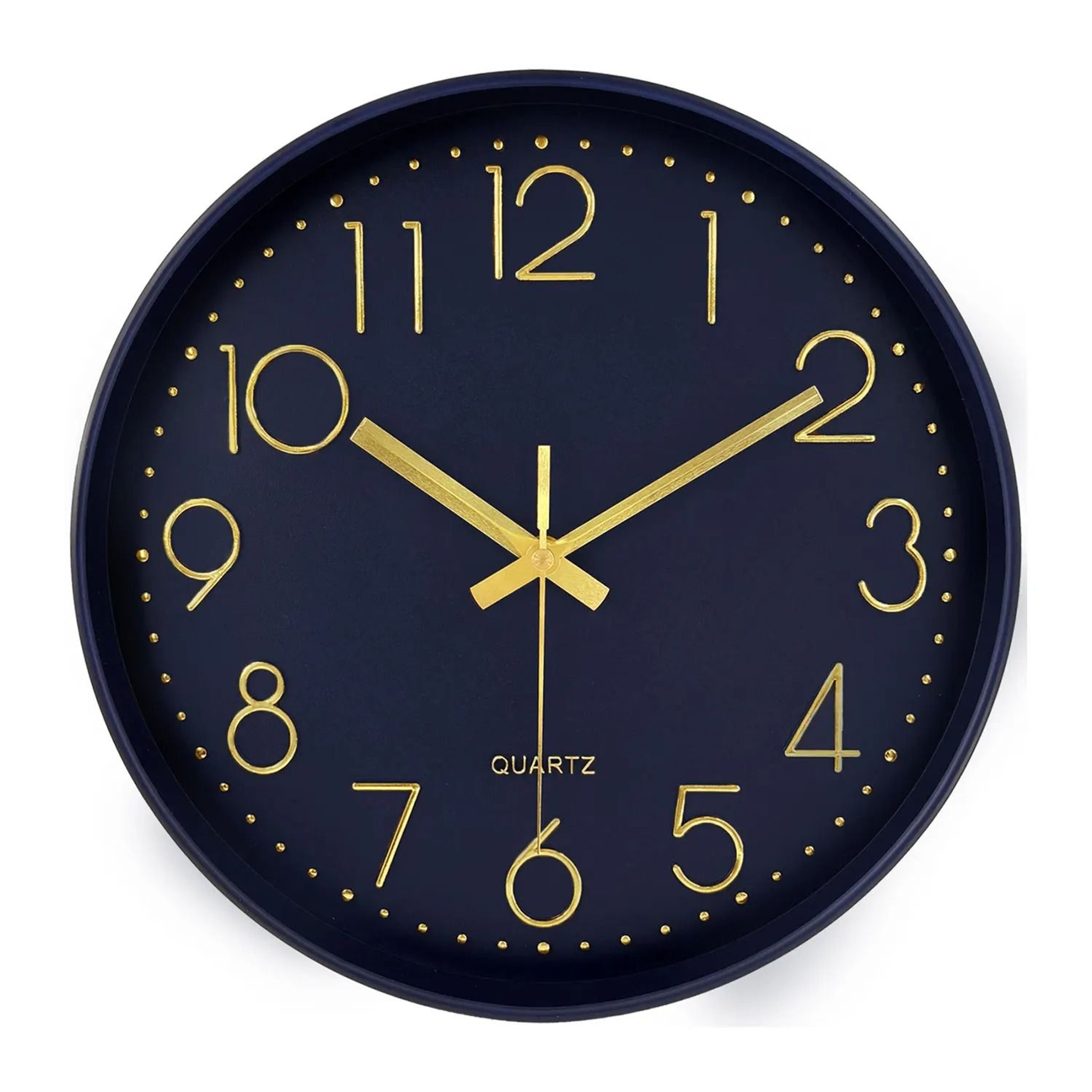 Minimalist Silent Quartz Wall Clock Modern 3D Number Wall Decor 5