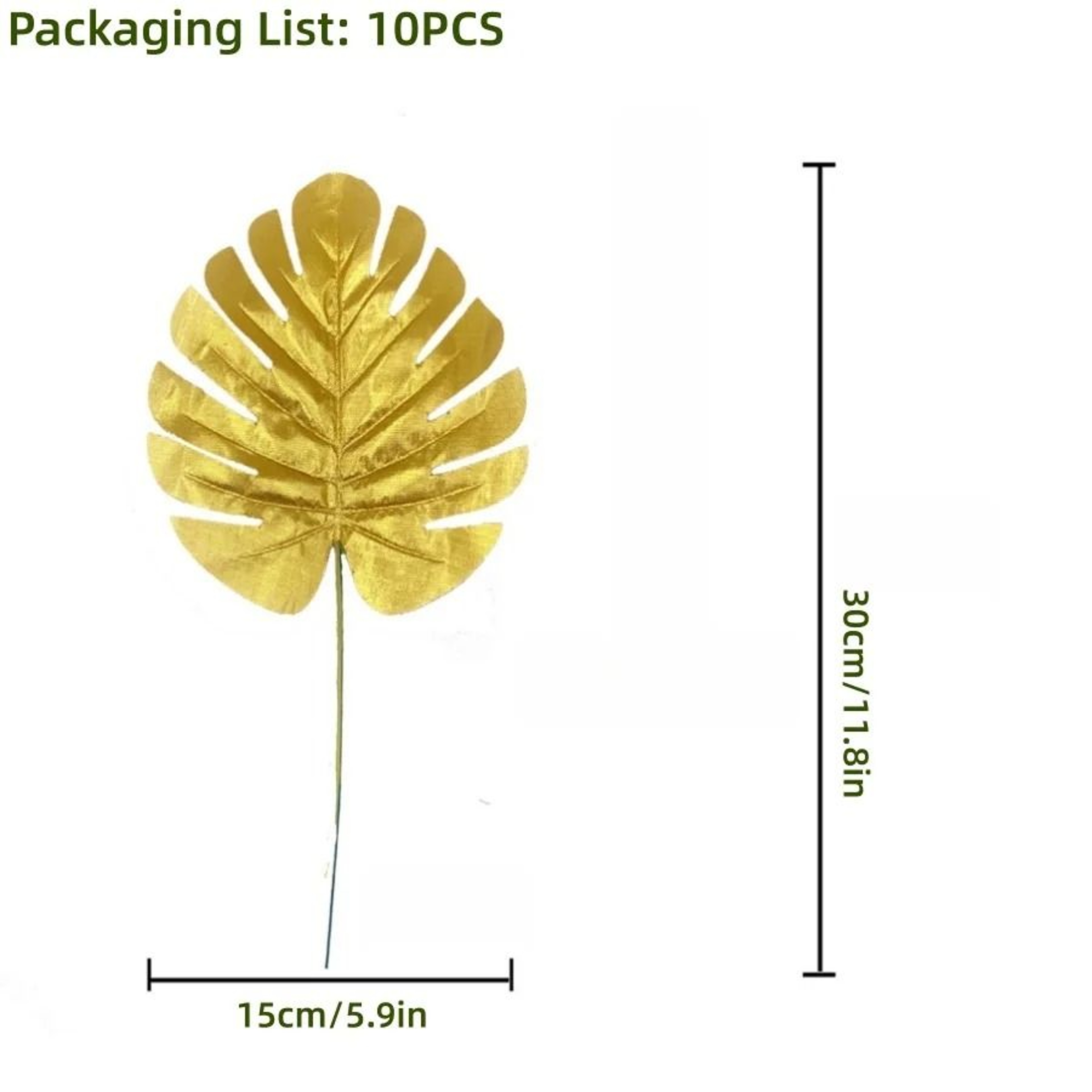 Tropical Palm Leaves Set Artificial Jungle Leaf Decor For Parties And Home Styling 1