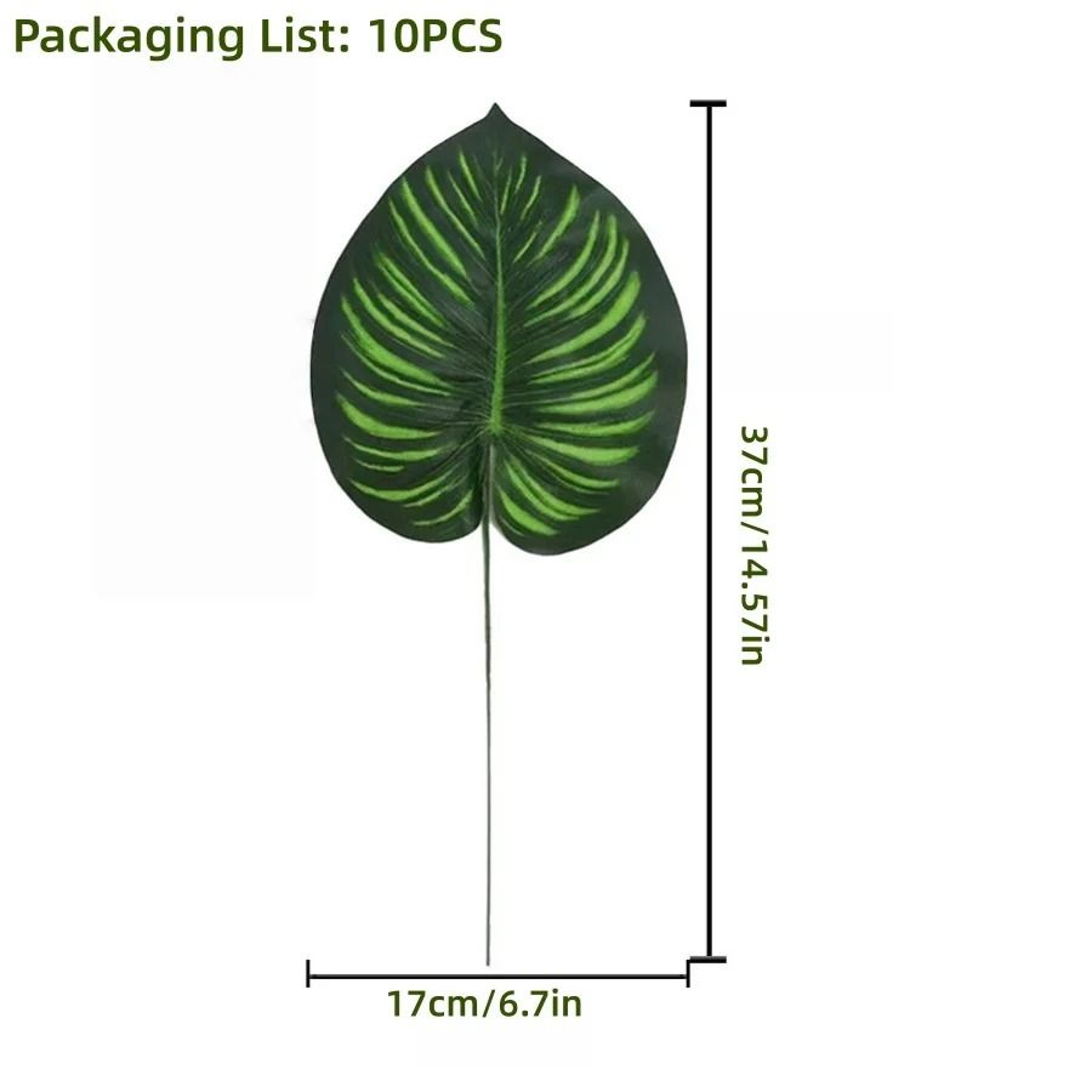 Tropical Palm Leaves Set Artificial Jungle Leaf Decor For Parties And Home Styling 3