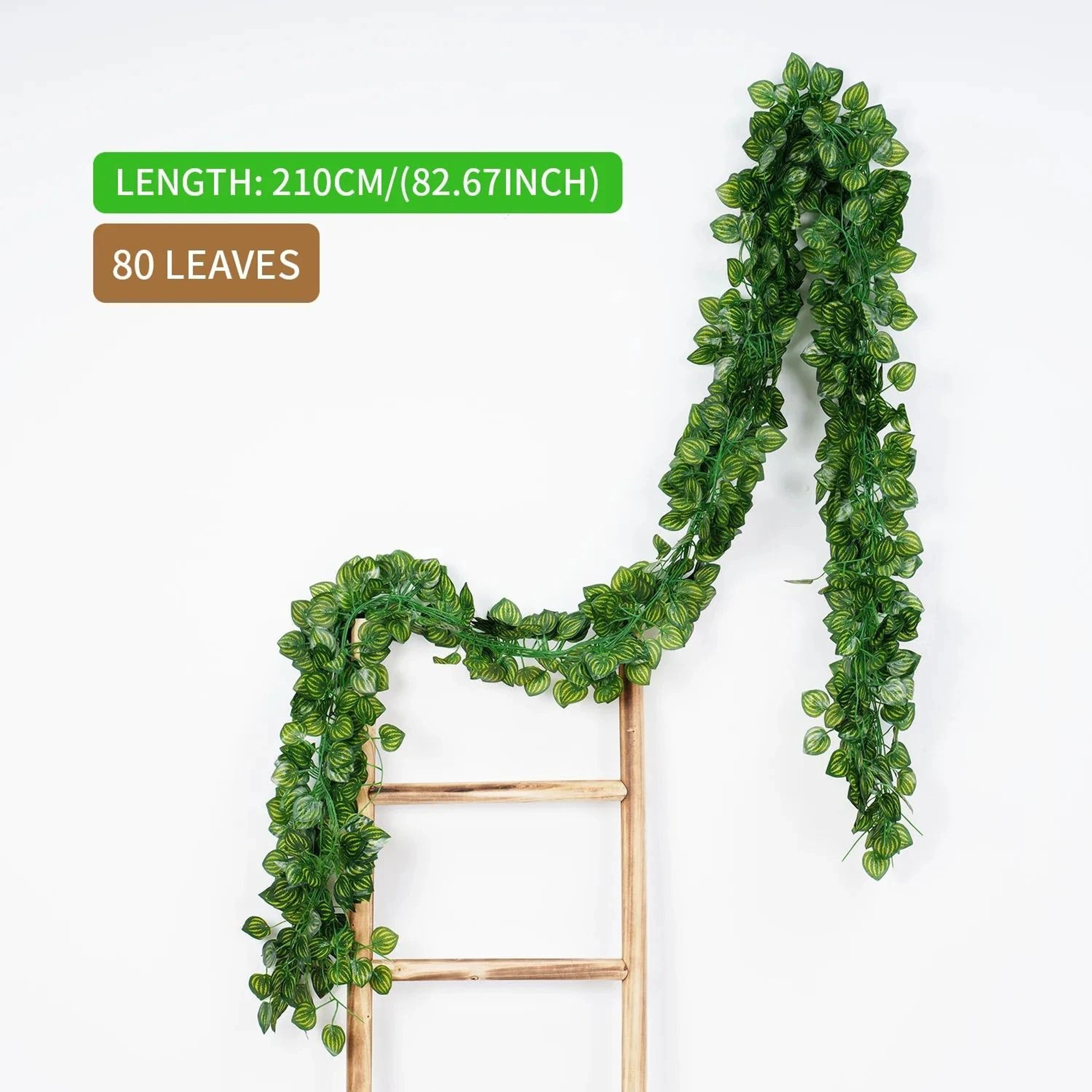 Artificial Ivy Hanging Vine Garland Green Leaf Wall Decor For Home 5