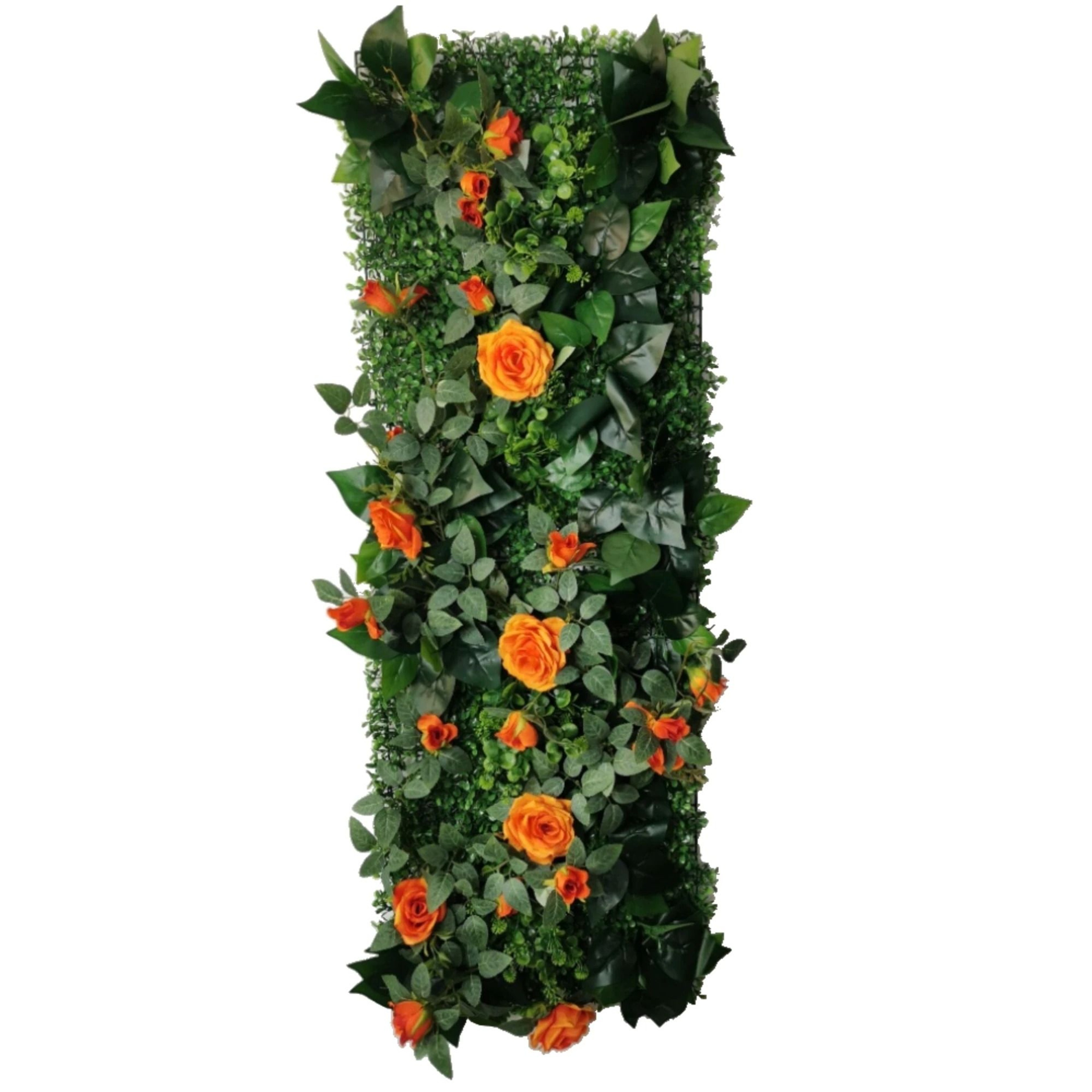 Artificial Green Wall Panel Fake Grass Moss Decor For Indoor Outdoor Spaces 4