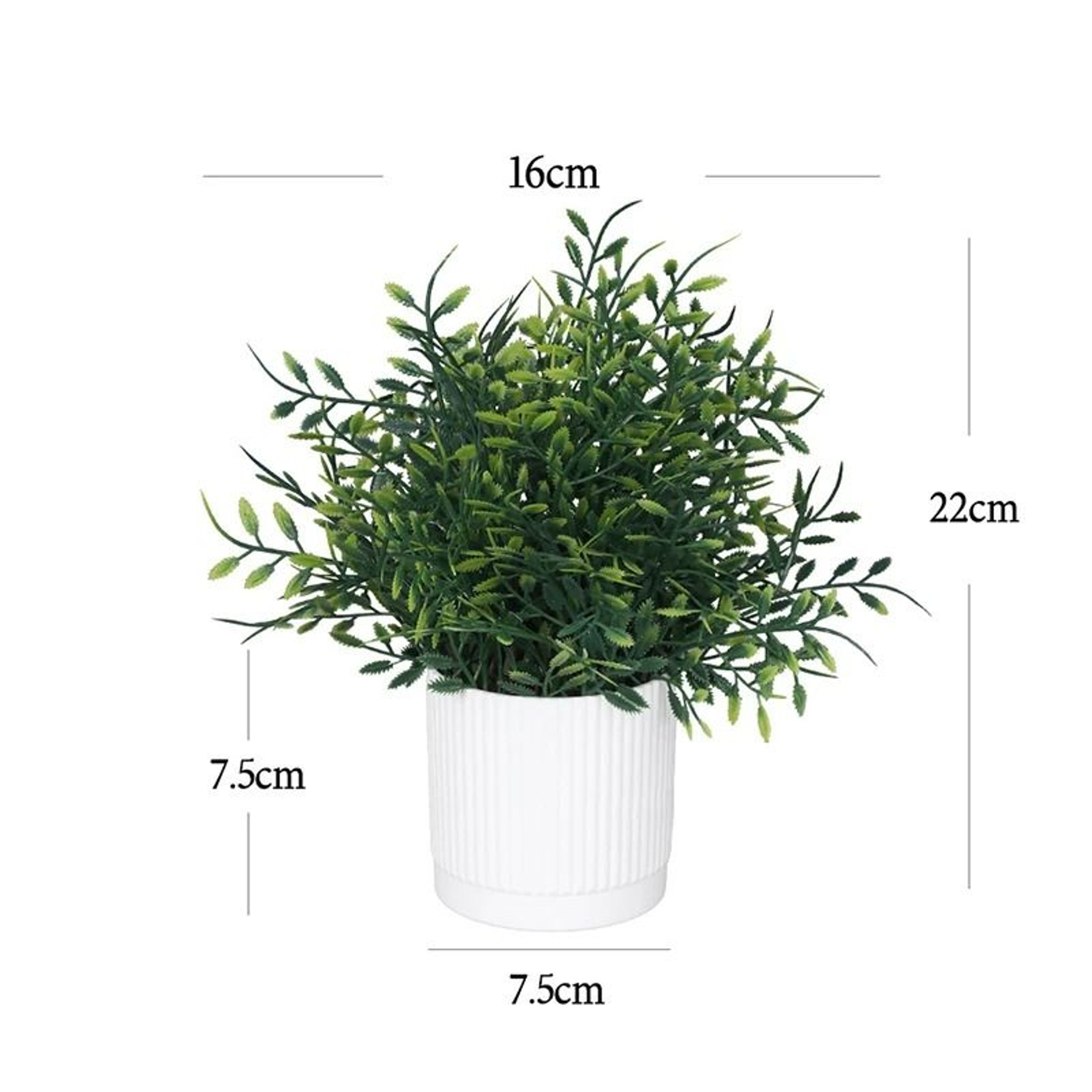 Artificial Potted Plant Mini Bonsai Tree Home Decor Accent 4