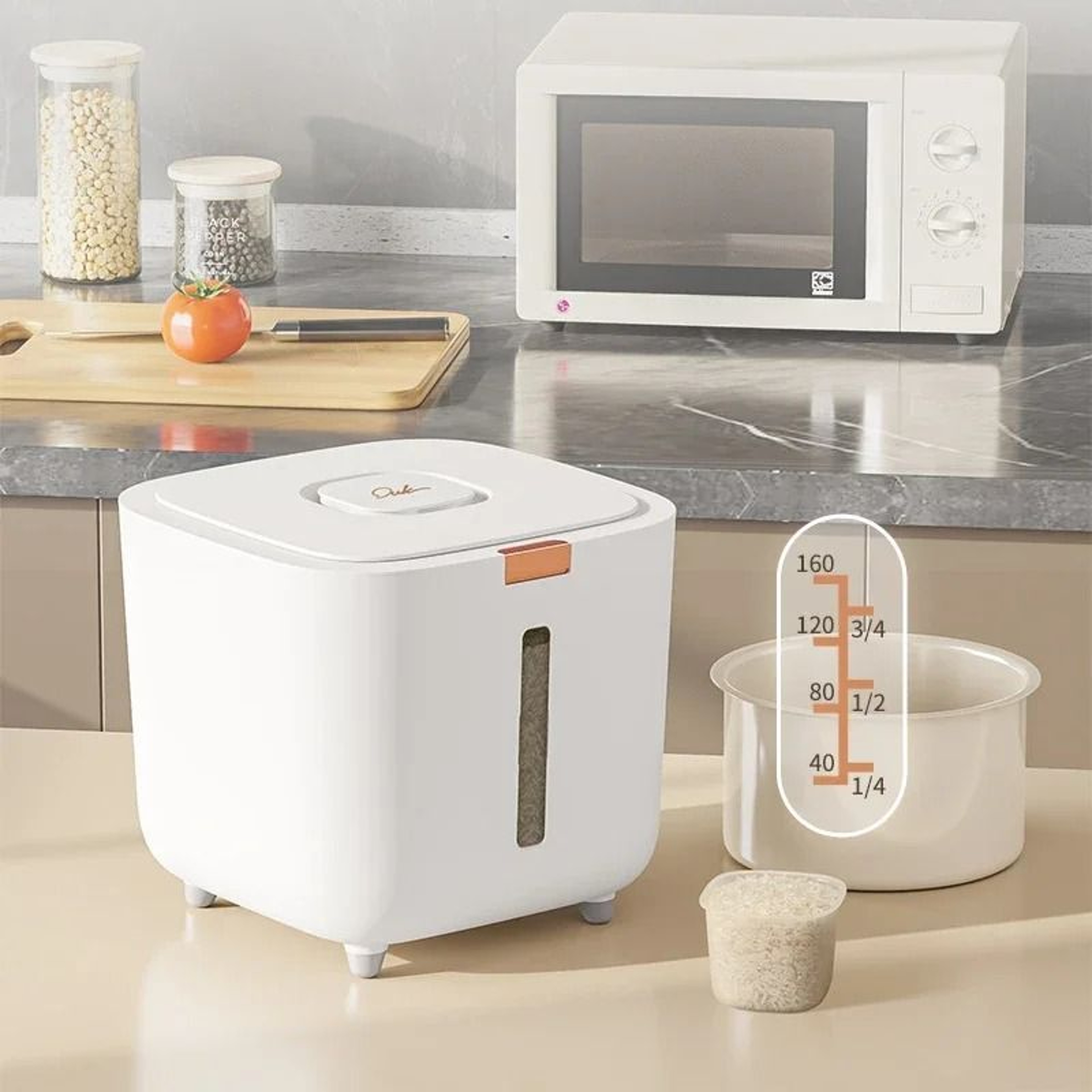 Airtight Rice Storage Container Moisture Proof Food Grain Bin 3