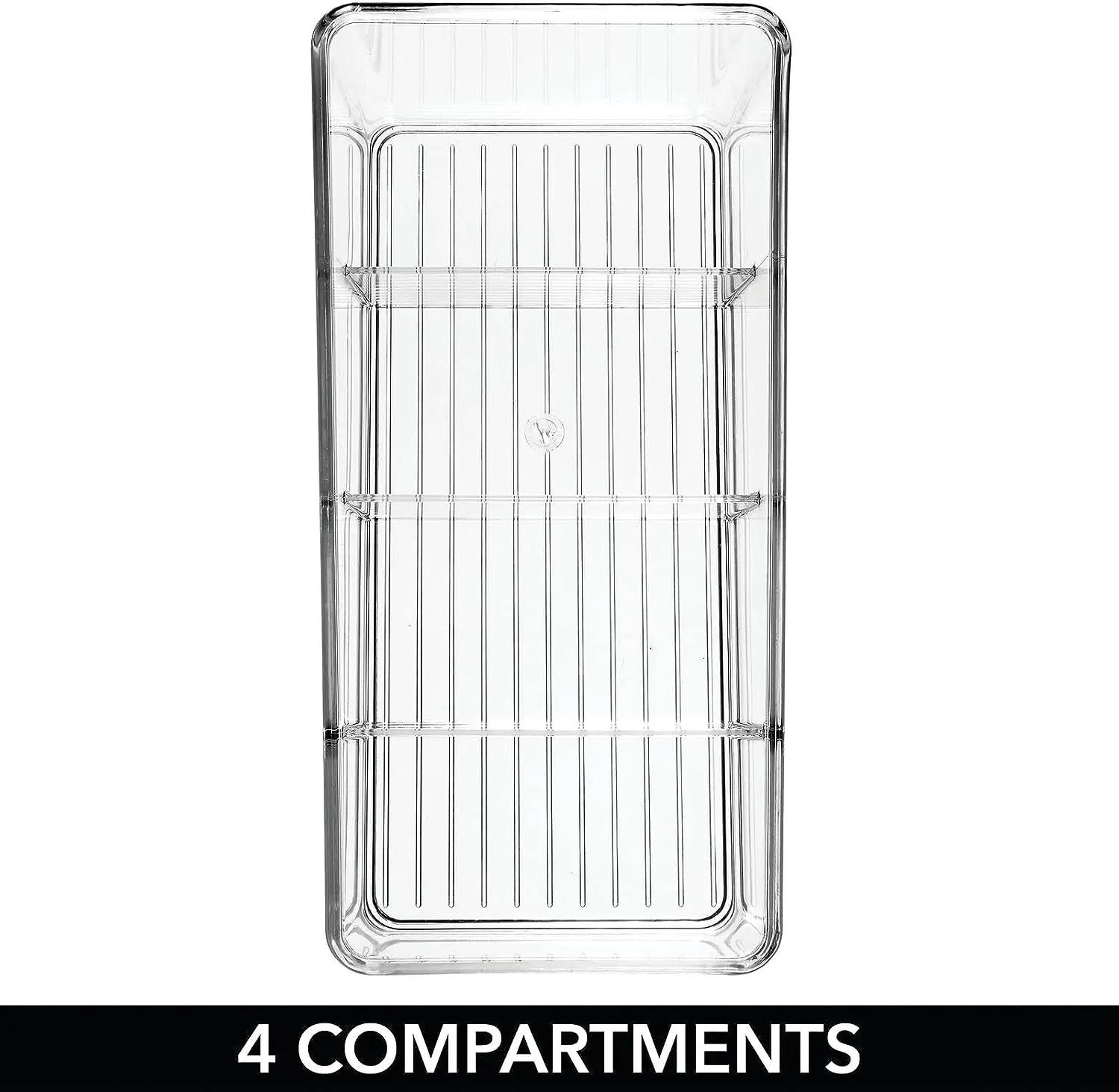 4 Layer Transparent Pantry Organizer Food Storage Container Rack 2