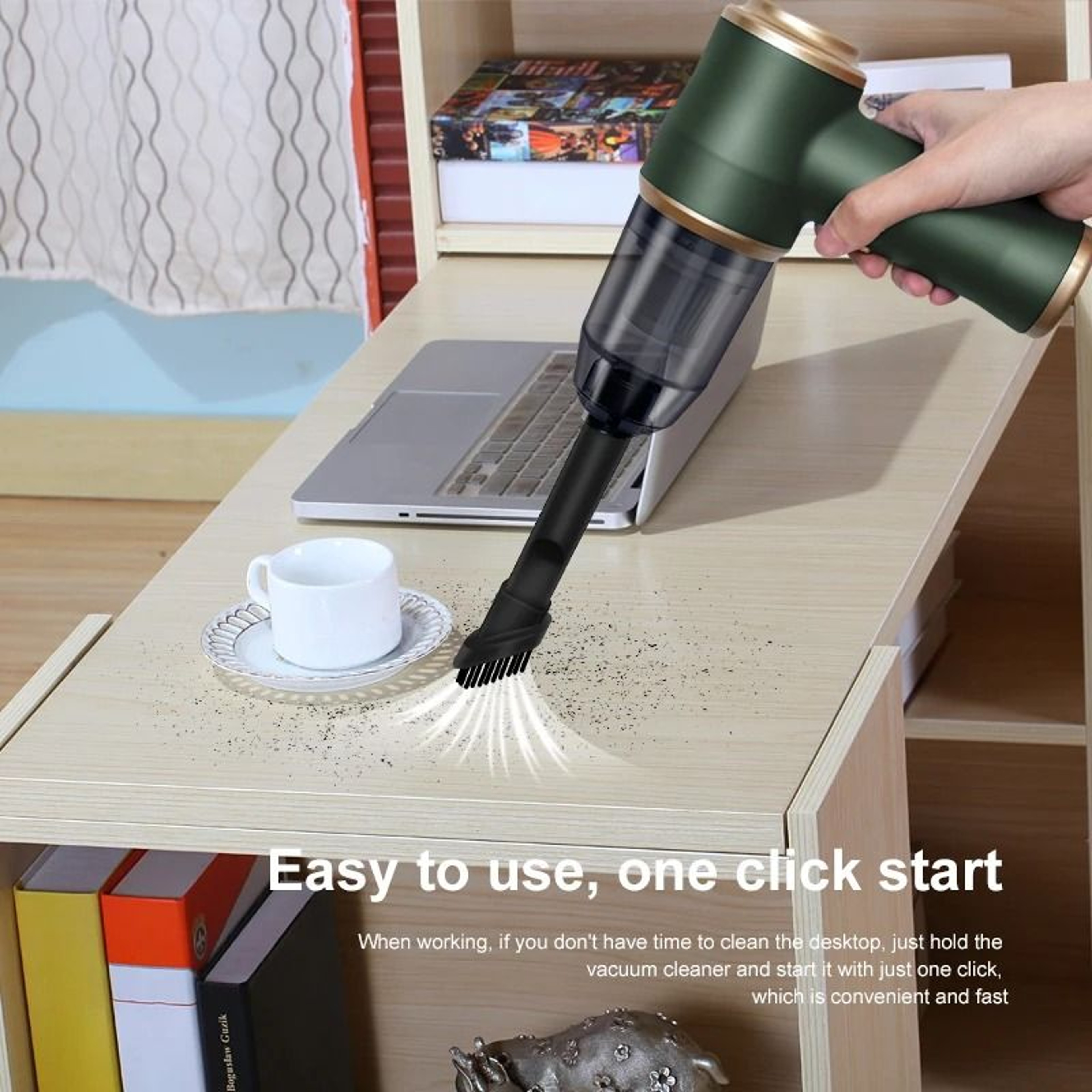 PowerSweep Wireless Vacuum Cleaner Portable Handheld For Car And Home 5