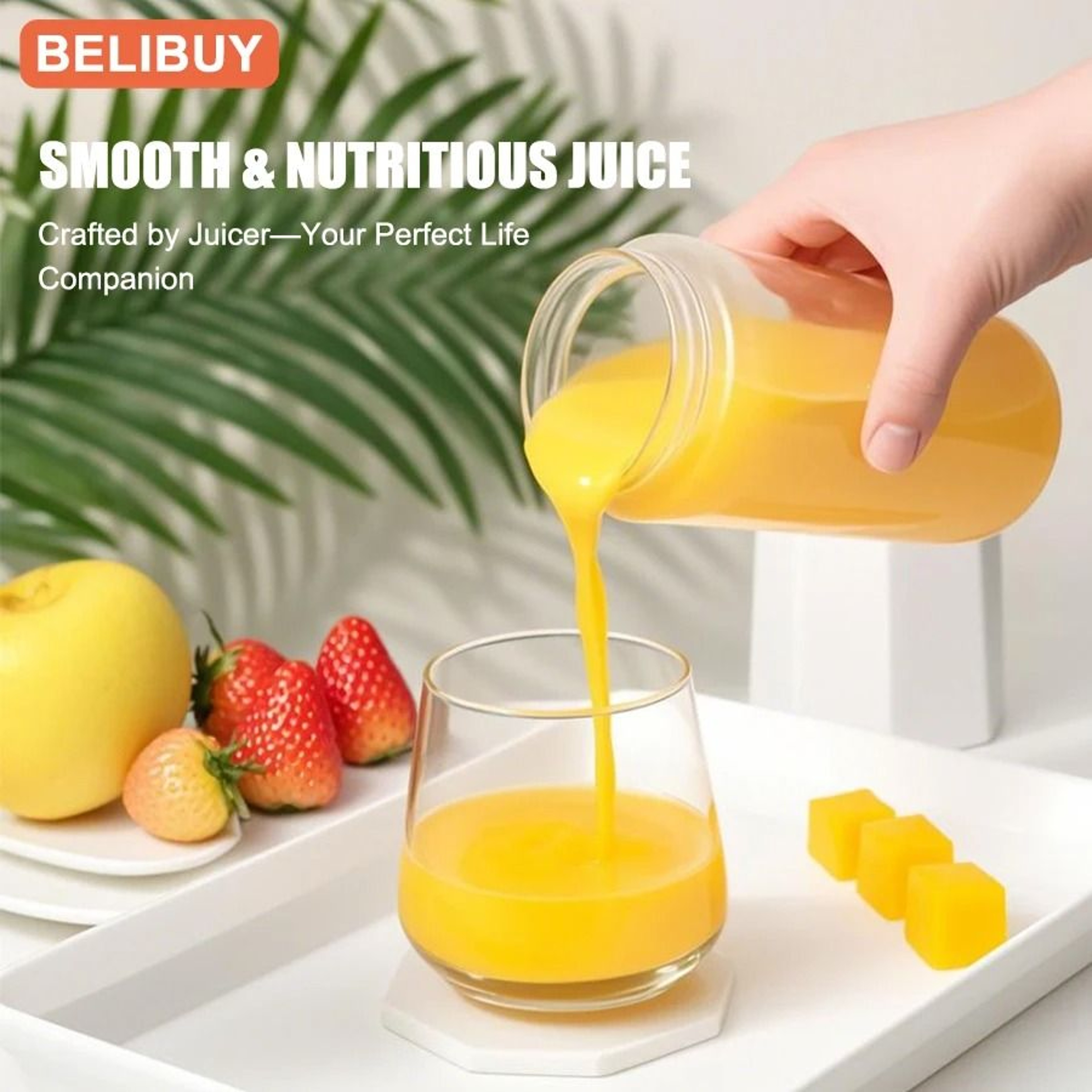 JuiceGo Portable USB Juicer Blender 400ml Smoothie Maker 3