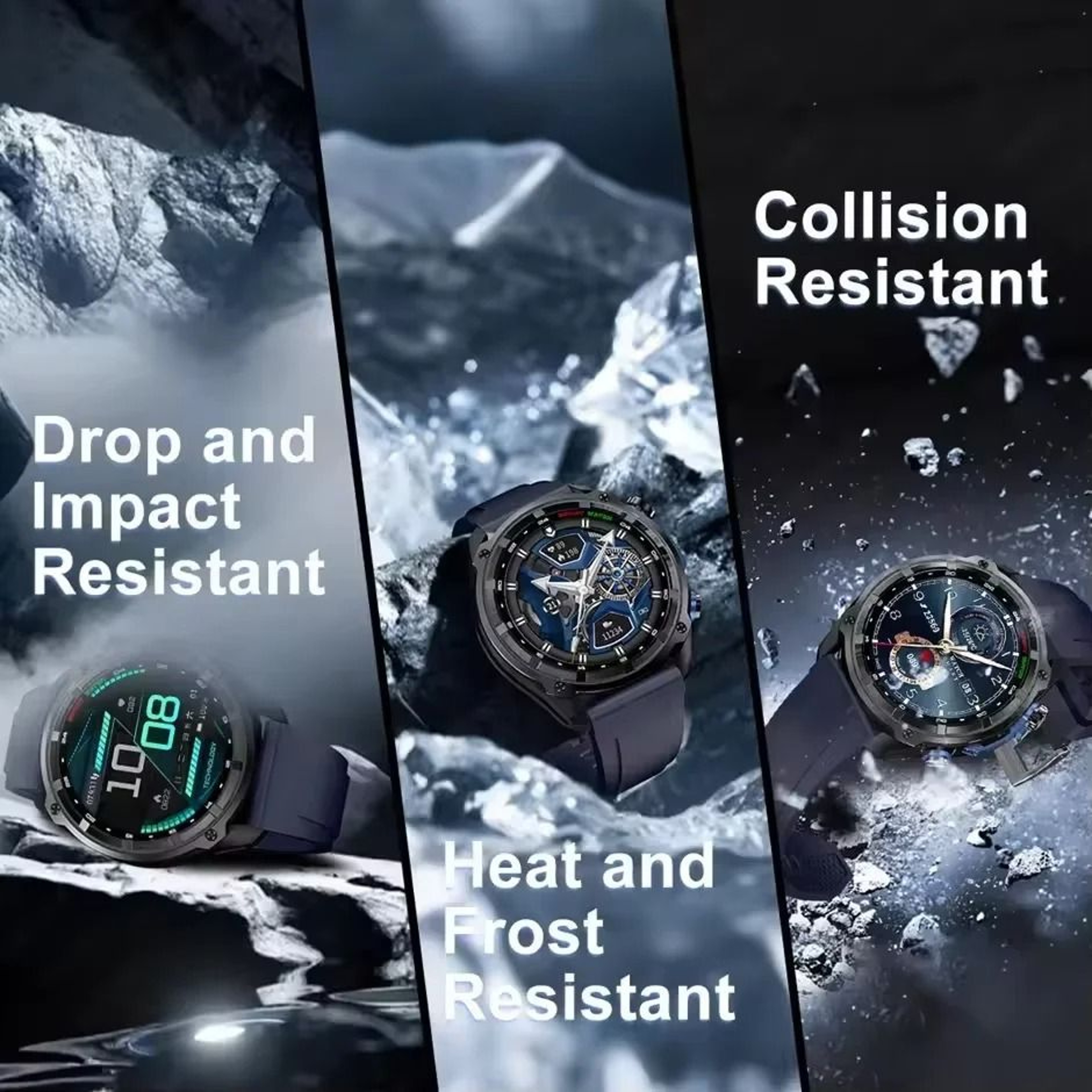 Offline Map GPS Navigation Smartwatch With 10ATM Waterproof Military Outdoor Sports Watch 8