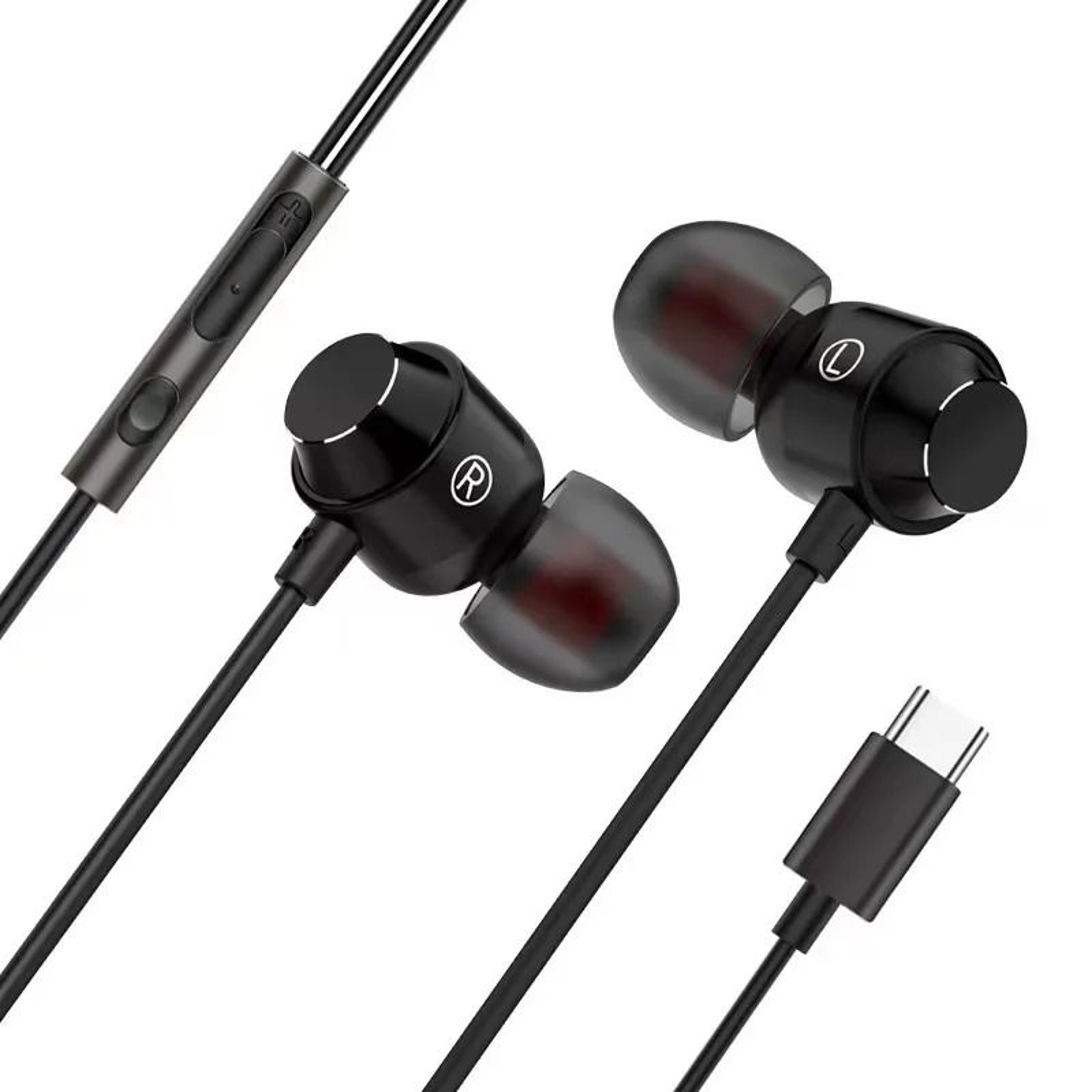 Premium Type C Wired Earbuds USB C Headphones With Digital Chip In Ear Wired Earphones 7