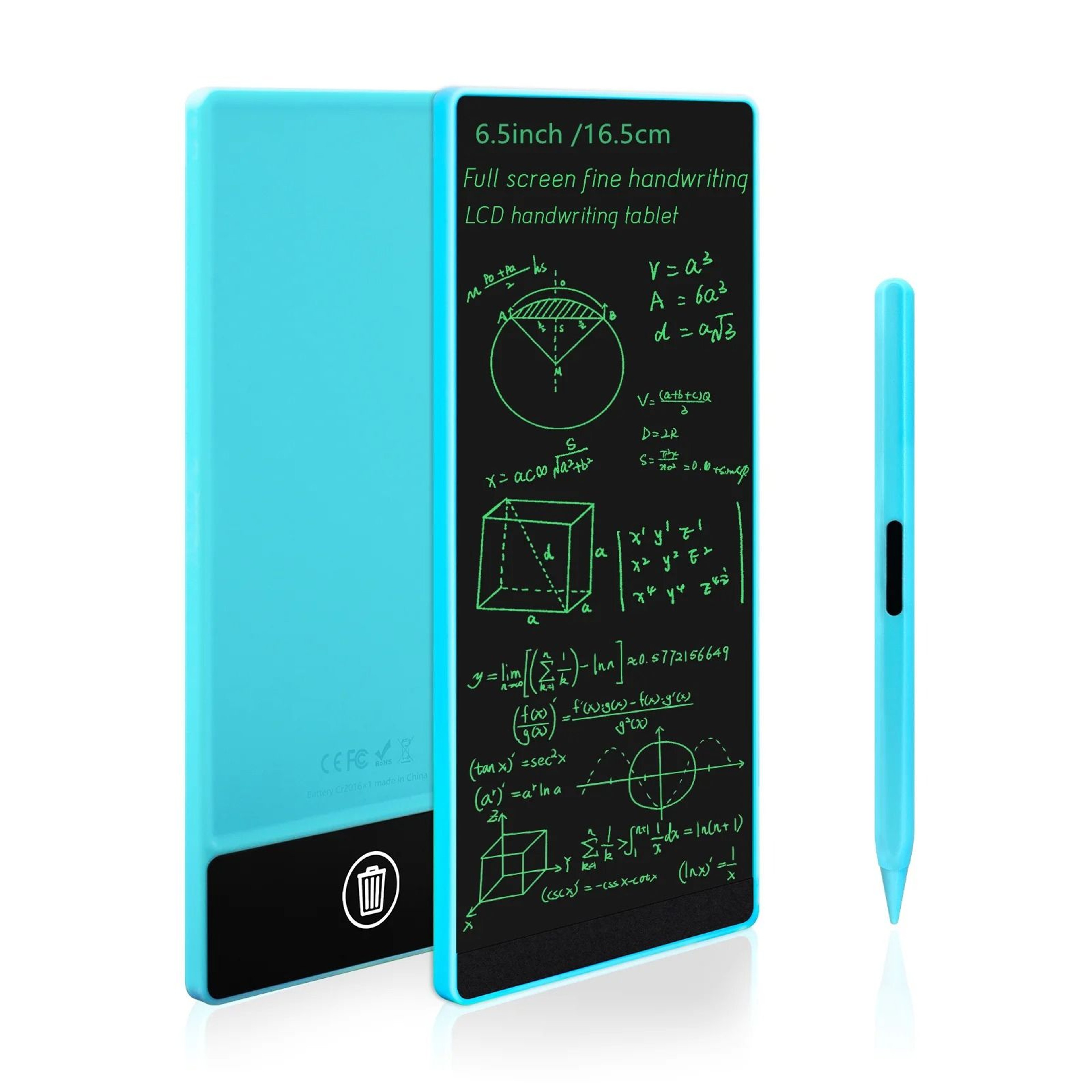LCD Writing Tablet 65 Inch Kids Drawing Tablet Electronic Writing Pad 6