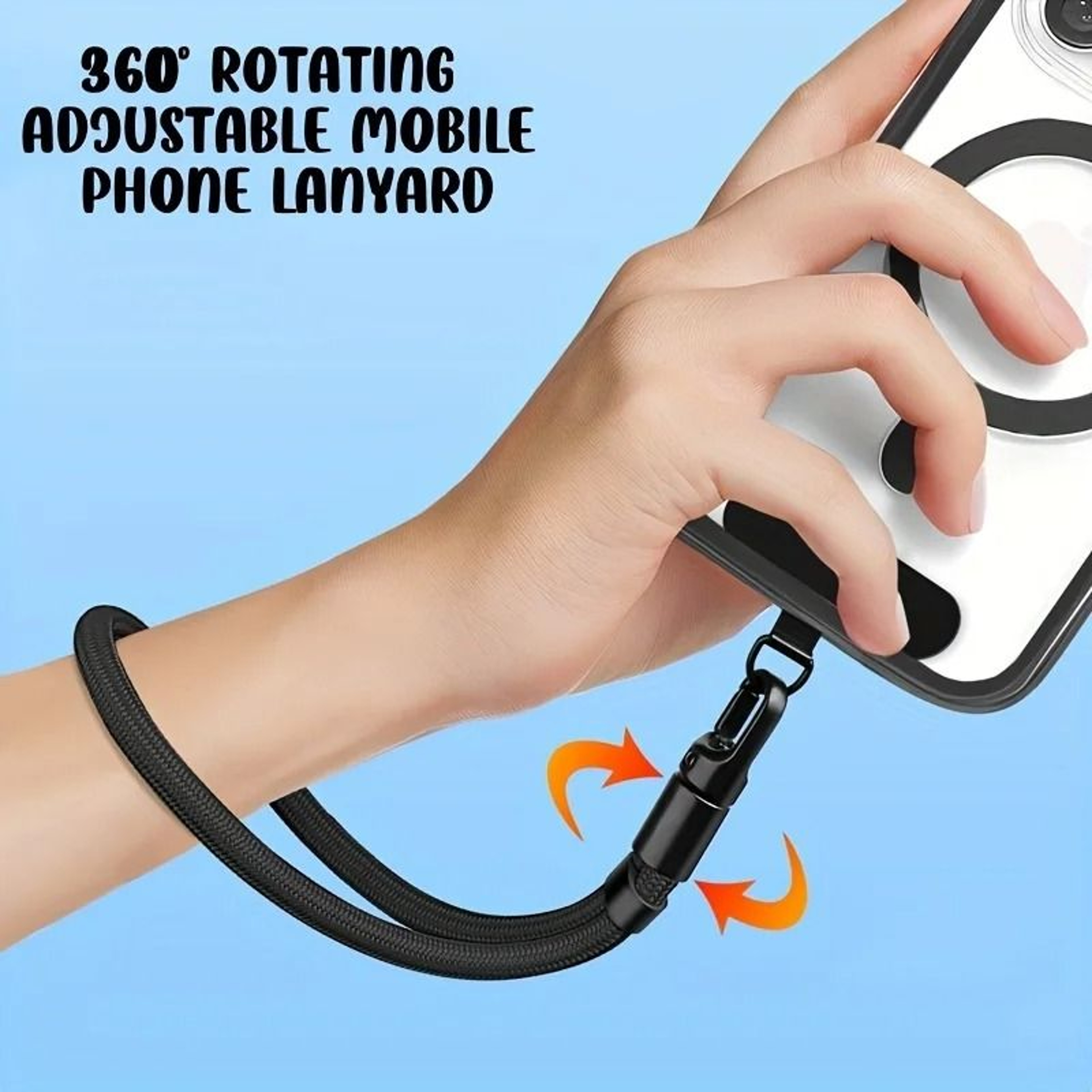 Adjustable Phone Lanyard Strap Crossbody Universal Holder 0
