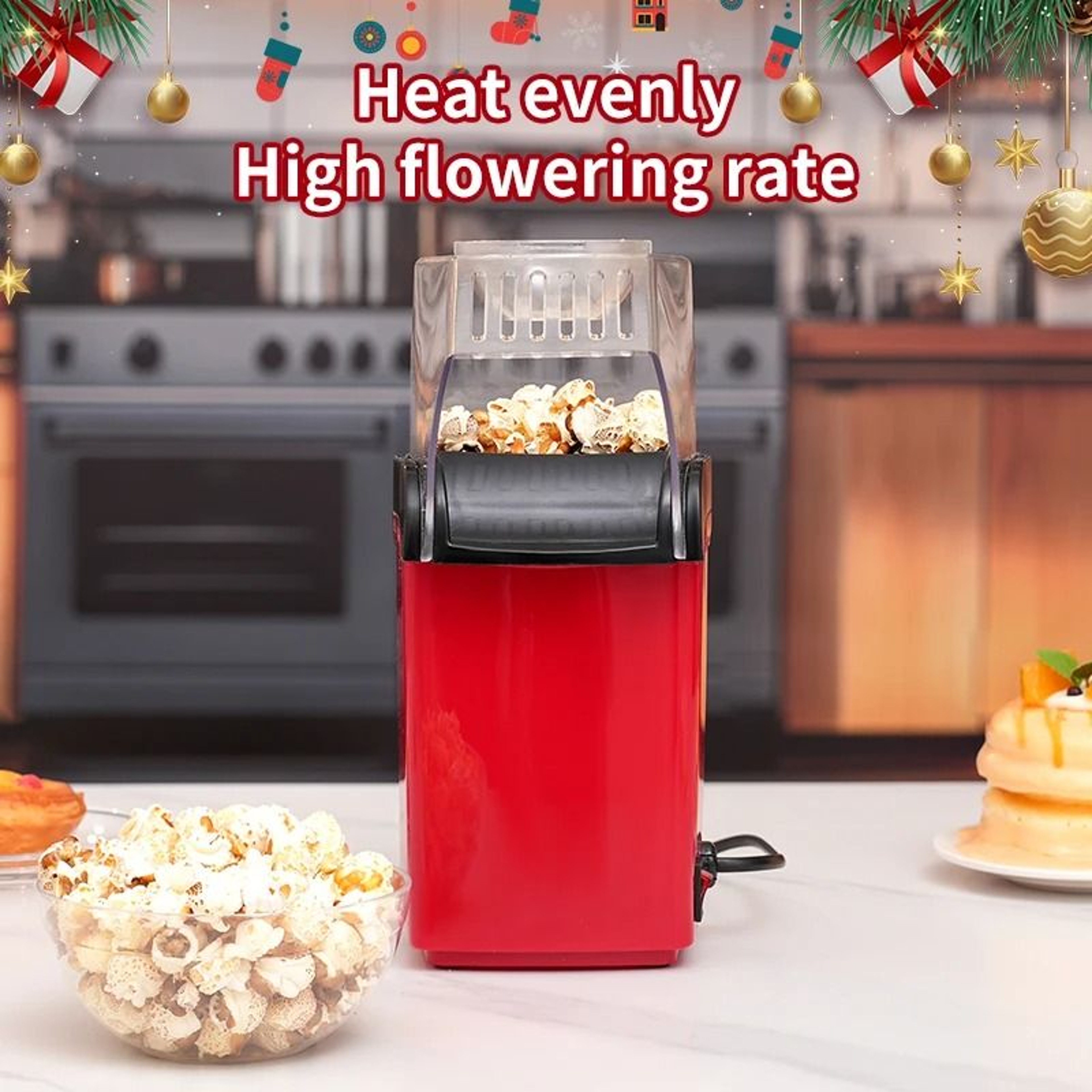 Electric Popcorn Maker Air Popcorn Popper Automatic Home Machine 1