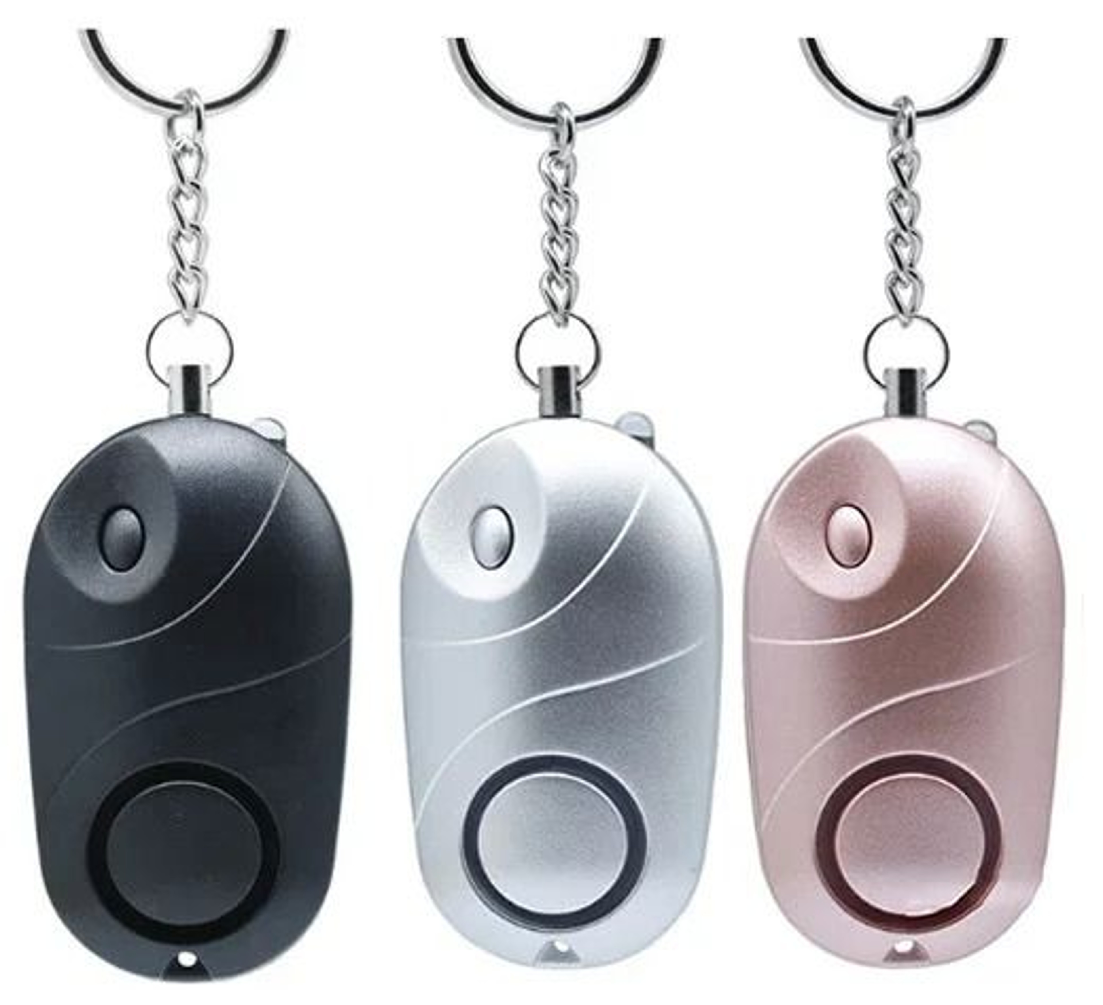 Personal Safety Alarm Keychain With LED Flashlight For Emergency Protection 13