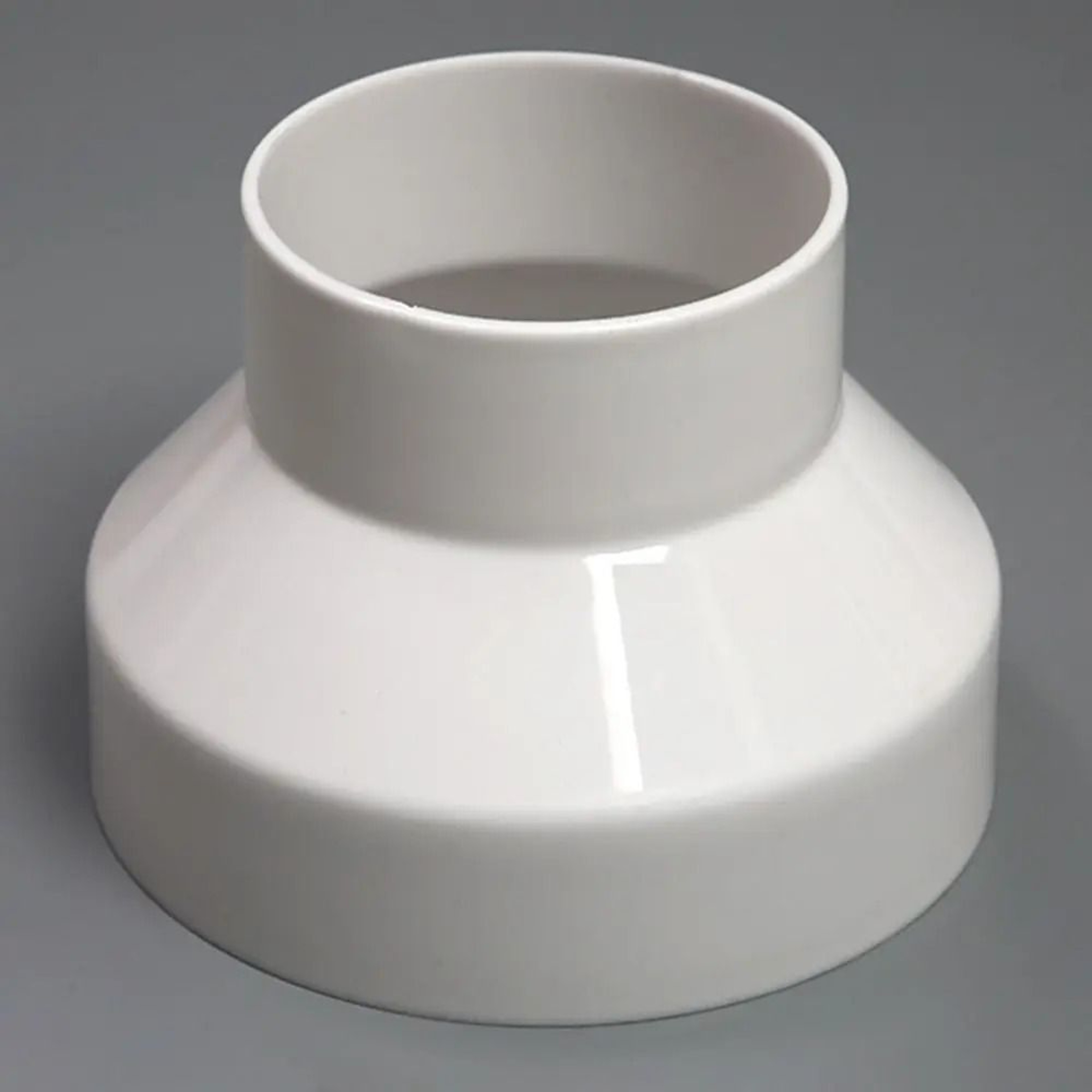ABS Ventilation Pipe Reducer Adapter Durable Air Duct Connector For Vent Systems 10
