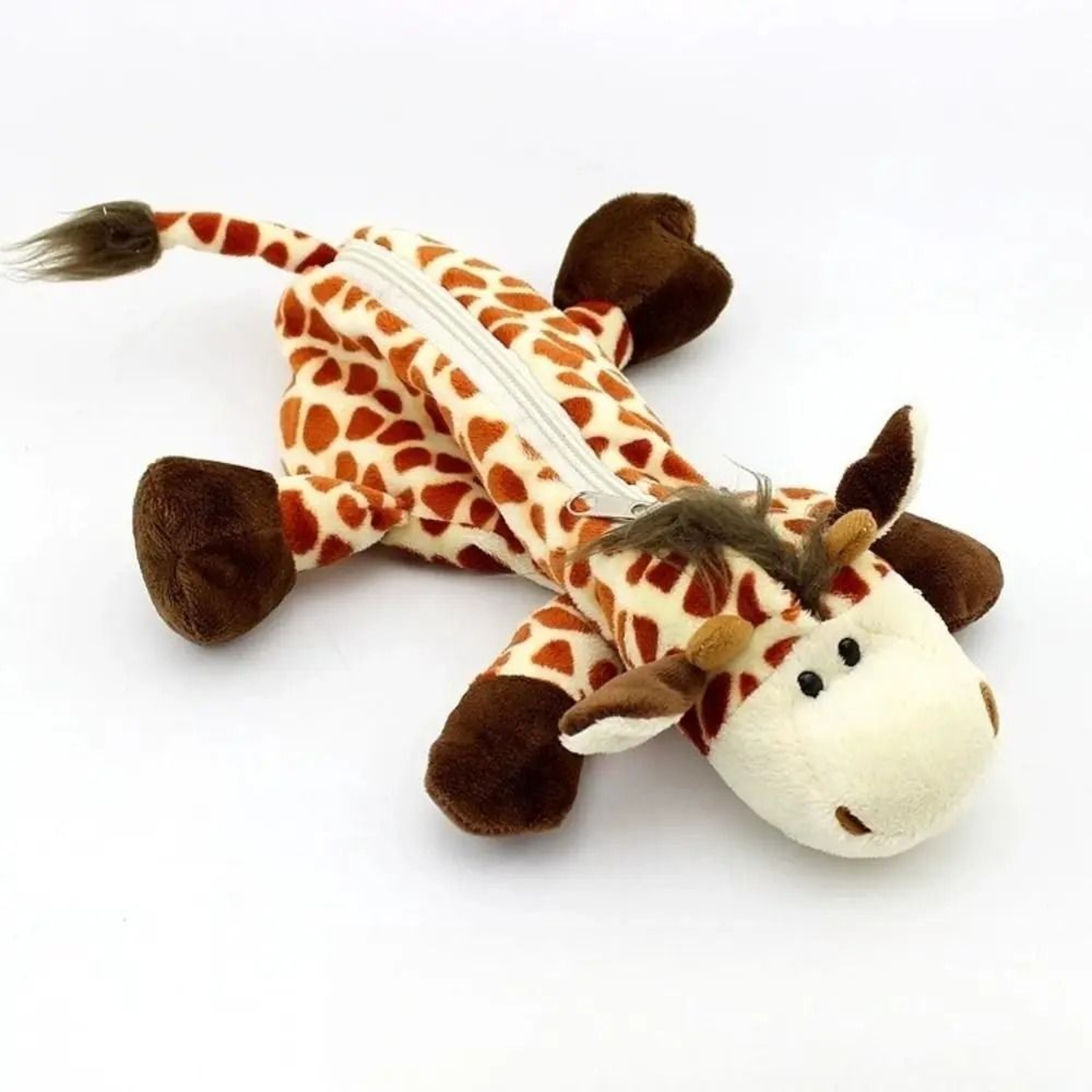 Cute Plush Pencil Case Kawaii Animal Large Capacity Pencil Pouch Storage Bag 3