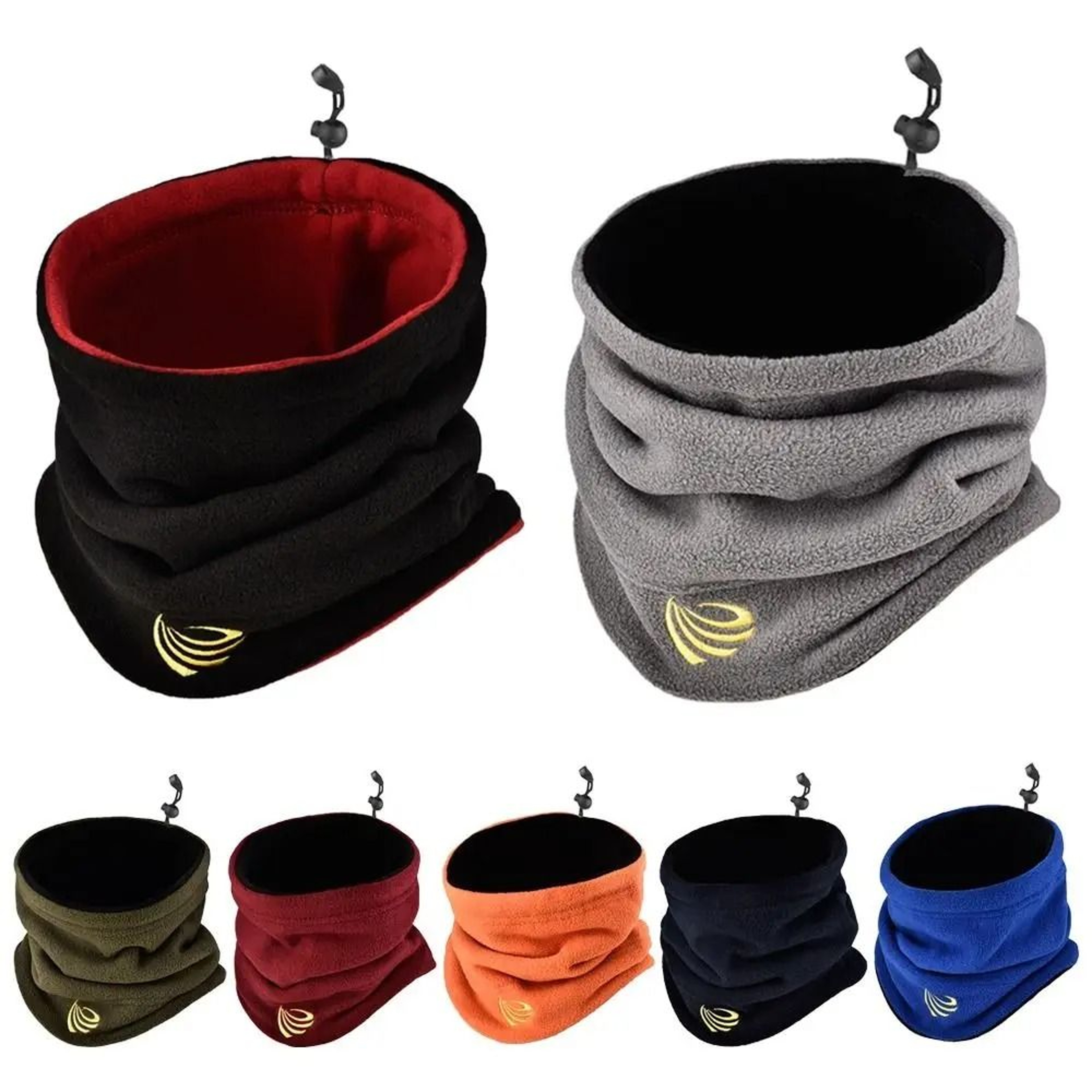 Fleece Neck Gaiter Winter Face Cover Ski Snowboard Neck Warmer 12