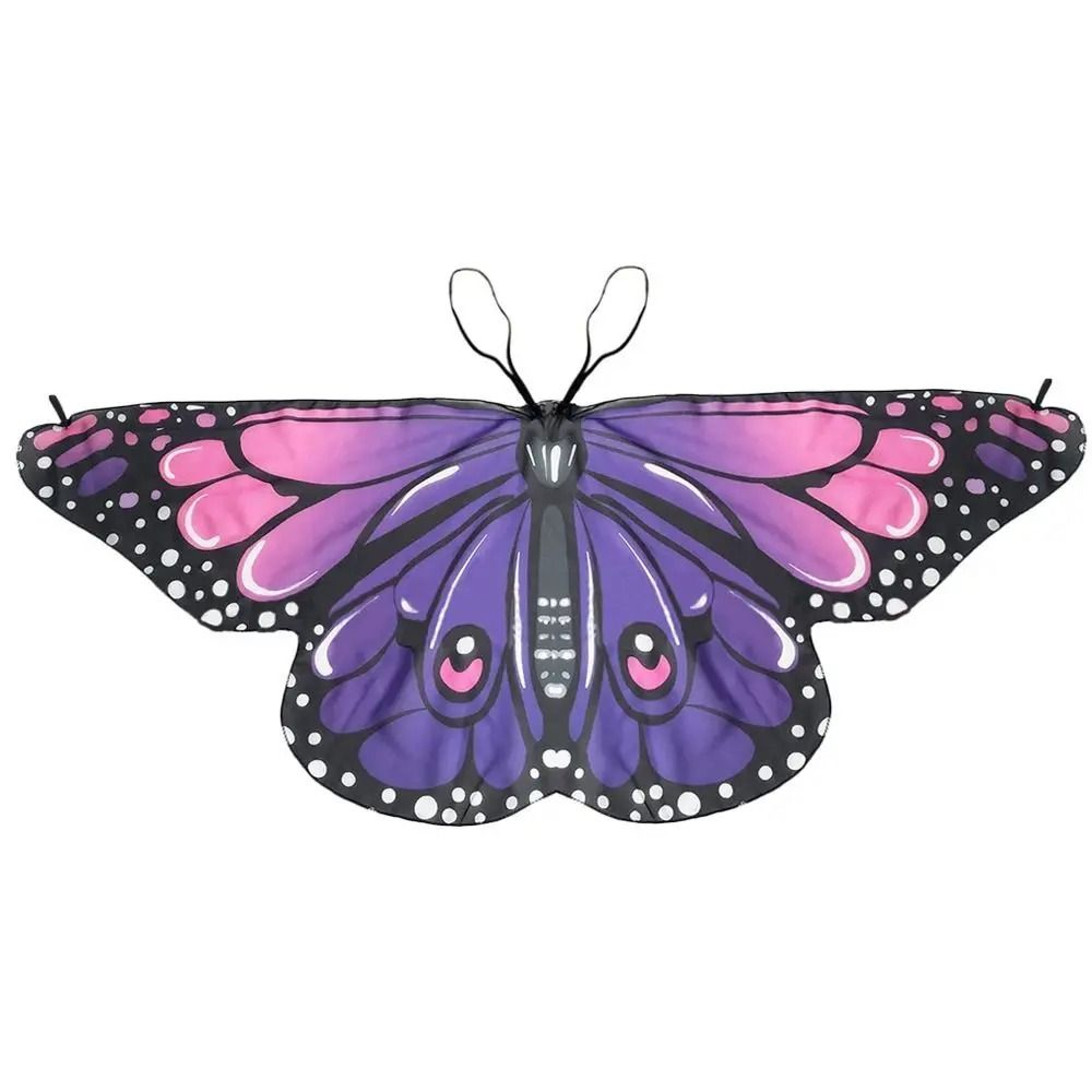 Kids Butterfly Wings Cape Fairy Costume Pixie Cloak For Girls 4