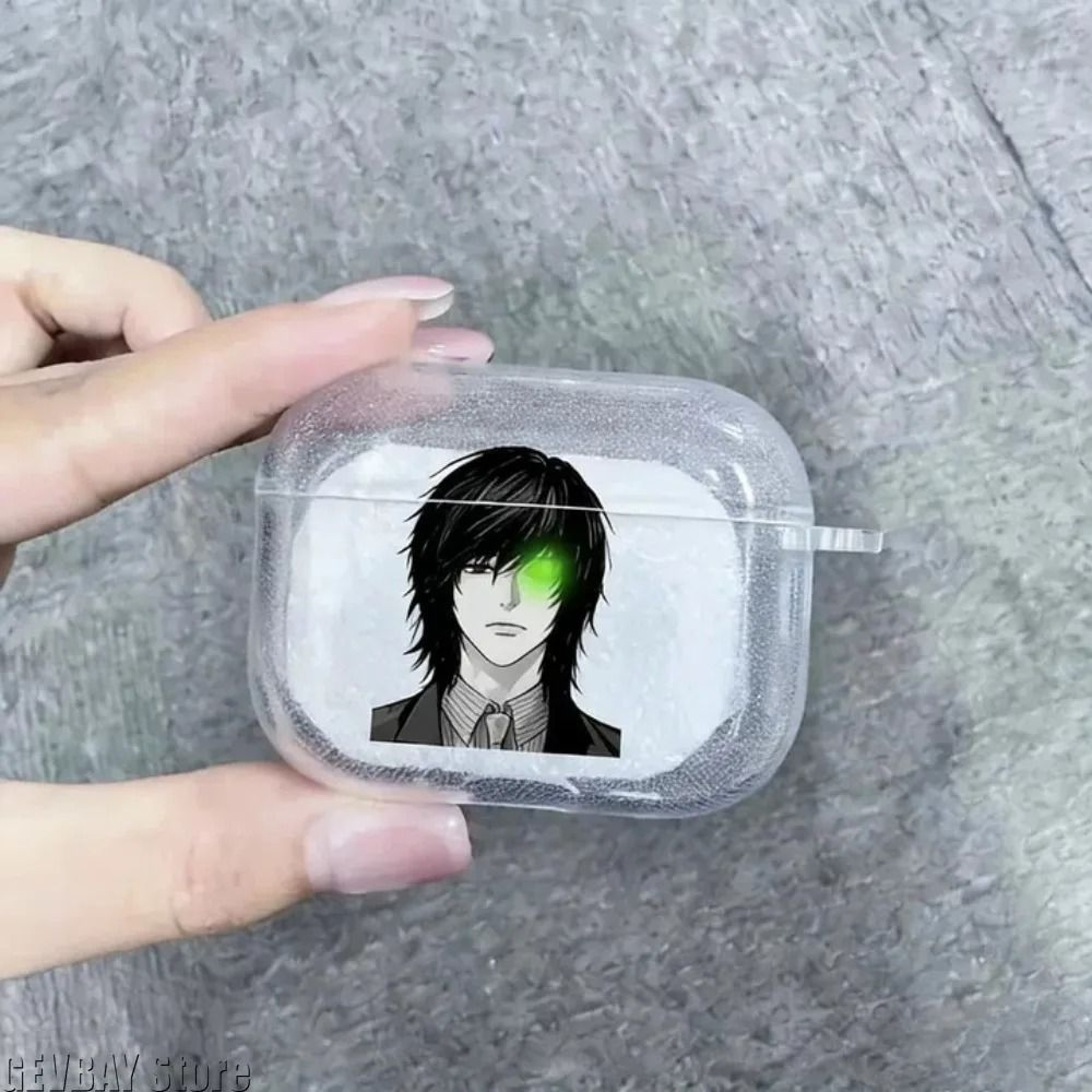 Death Note Anime AirPods Case Transparent TPU Protective Cover 2