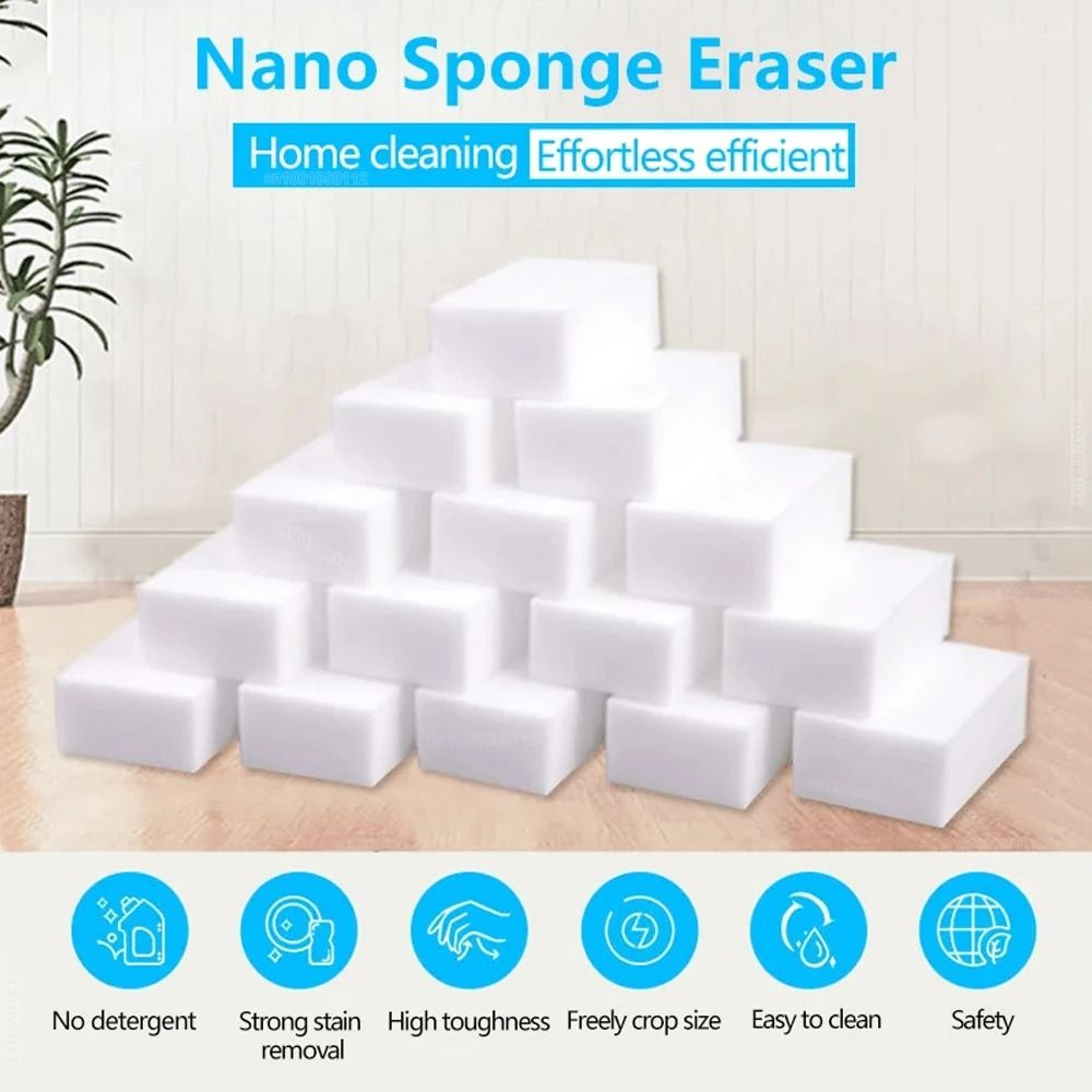 Melamine Magic Sponge Eraser Multi Pack Kitchen And Bathroom Cleaning Sponge 10