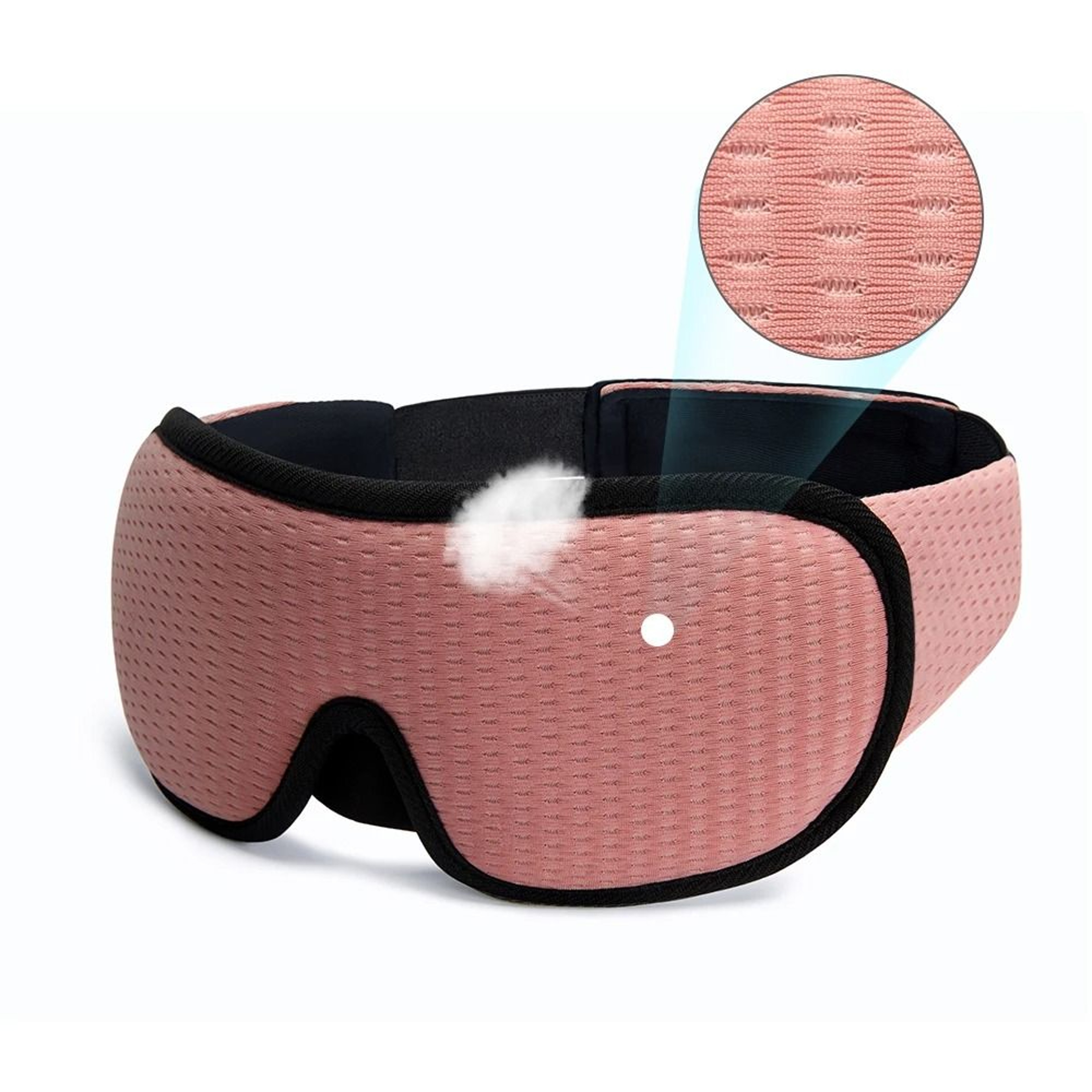 3D Sleep Mask Light Blocking Soft Padded Eye Mask For Deep Sleep 3