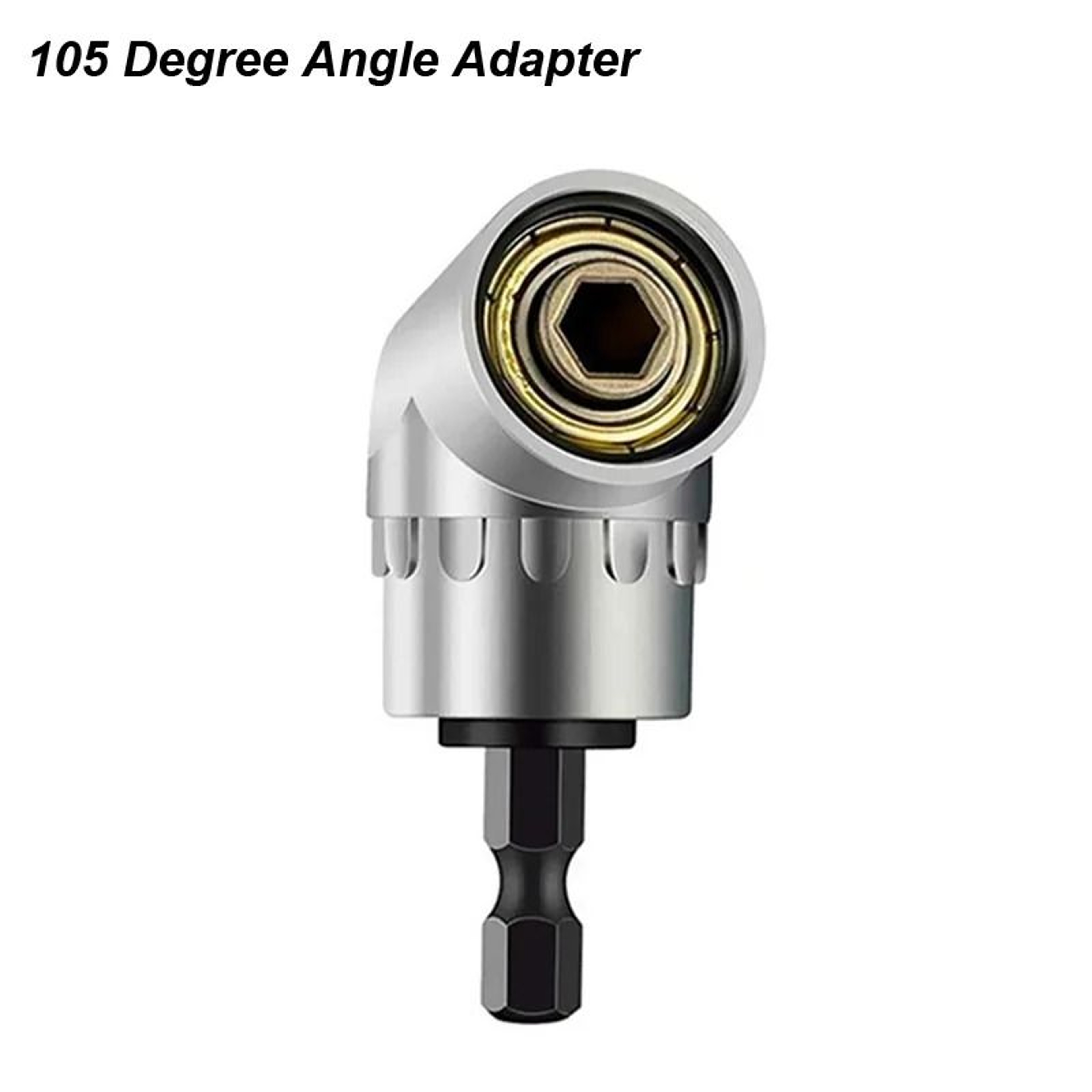 105 Degree Angle Drill Adapter Right Angle Screwdriver Bit Extension Tool 1