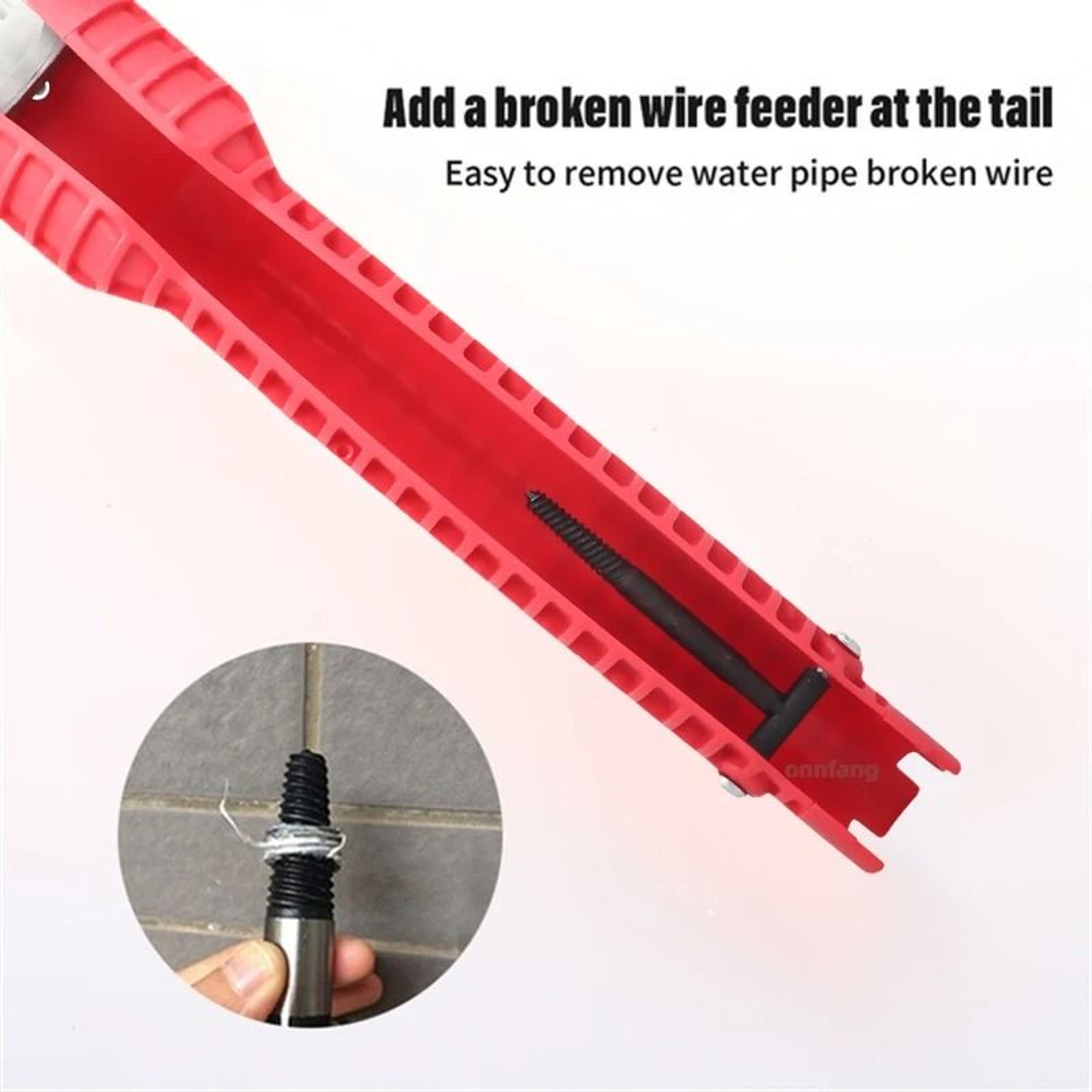 8 In 1 Sink Faucet Wrench Multi Function Plumbing Installation Tool 8