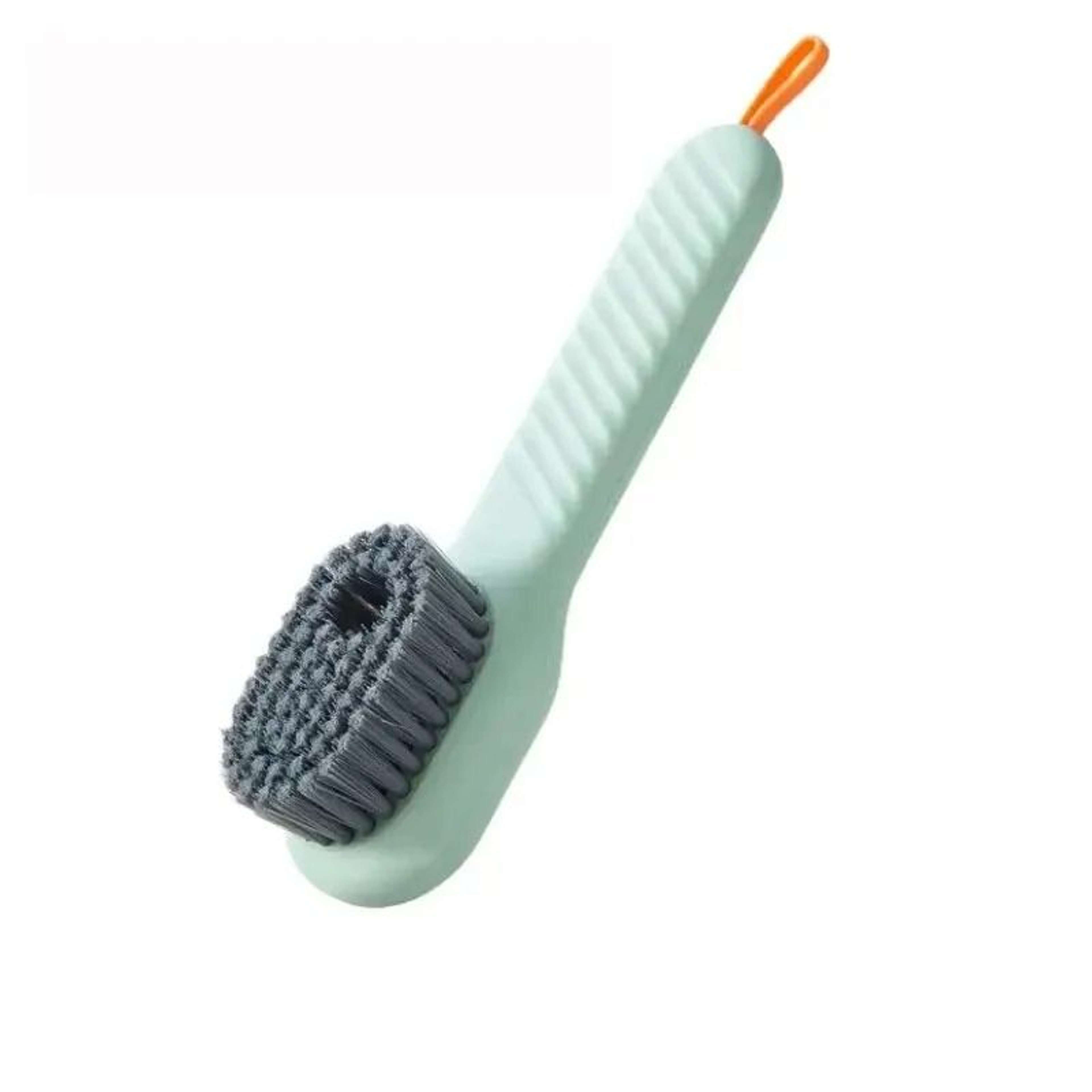Multifunction Shoe Cleaning Brush With Liquid Dispenser Long Handle Soft Bristle Scrubber 0