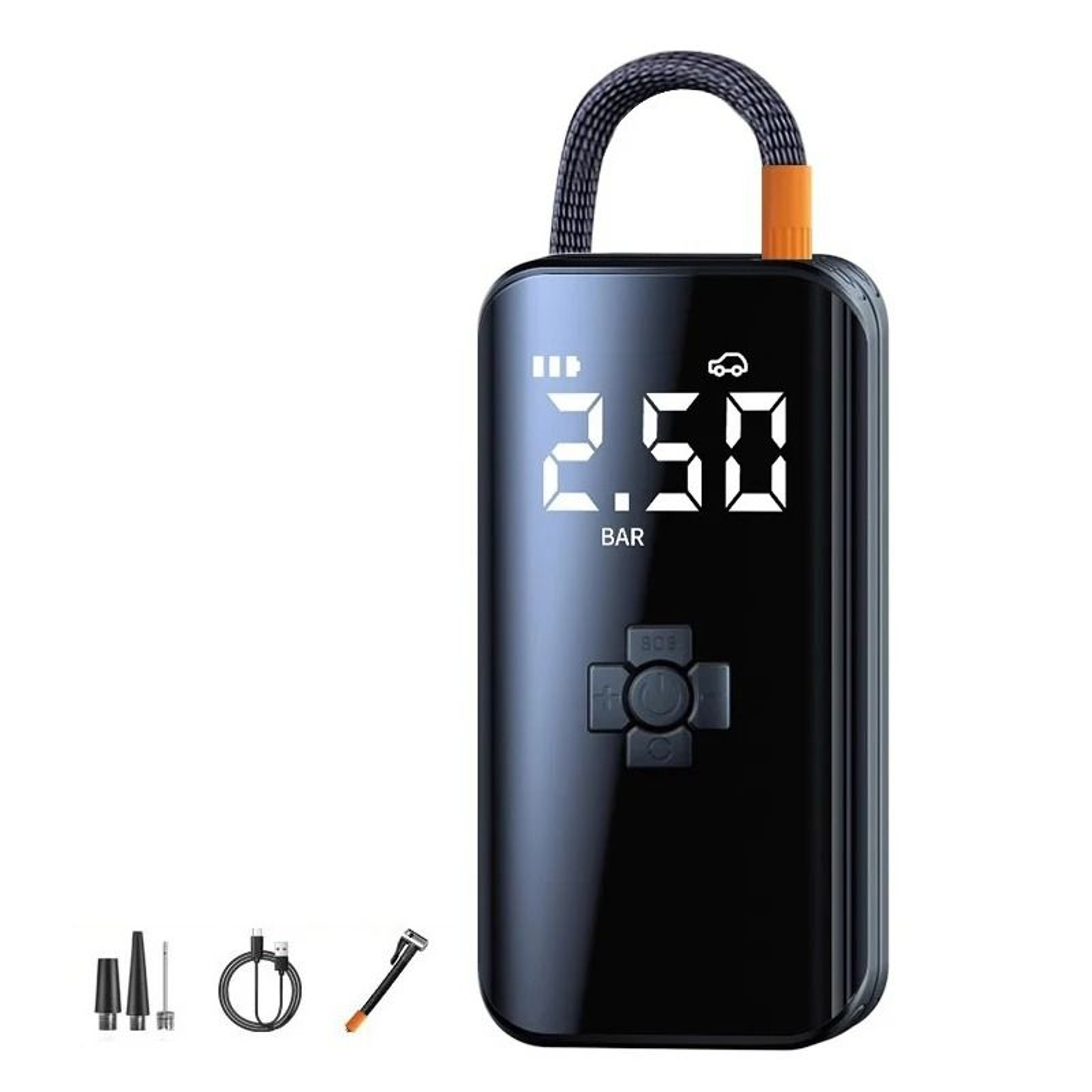 Wireless Portable Air Compressor Electric Tire Inflator Pump For Car Bike And More 1