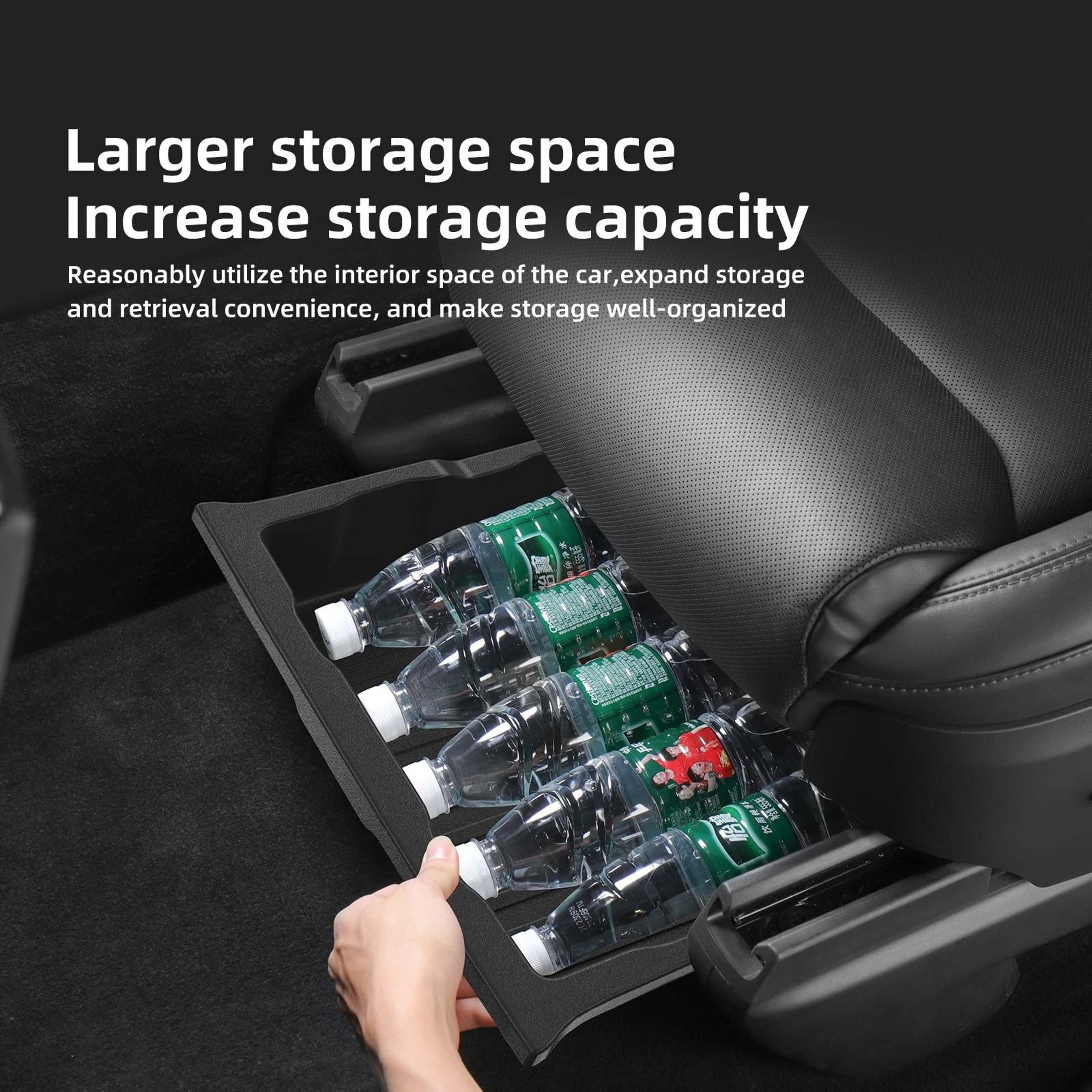 Tesla Model X Under Seat Storage Box Drawer Organizer 2023 To 2026 5