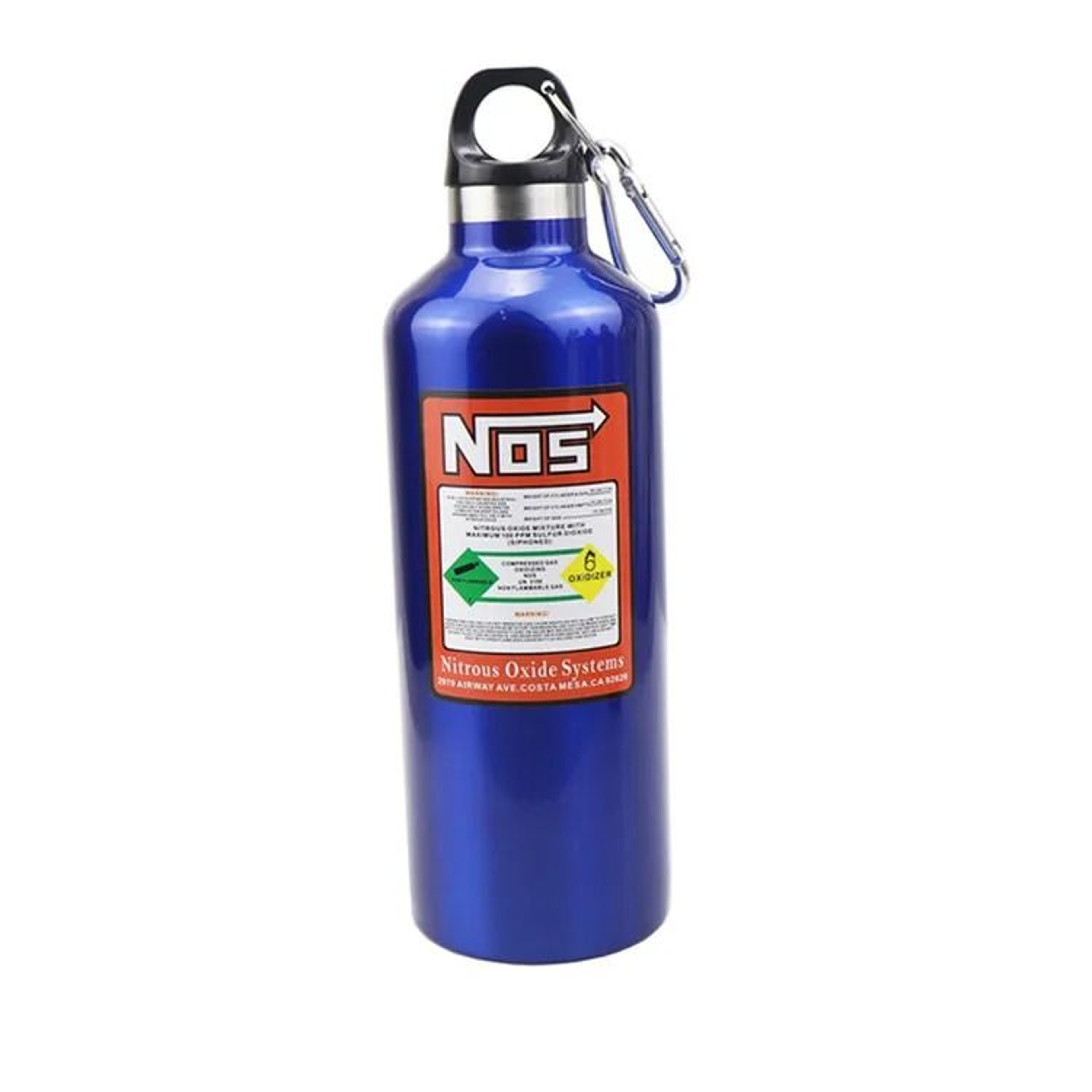 NOS Style Stainless Steel Vacuum Insulated Thermos Cup 500ML Car Travel Mug 4