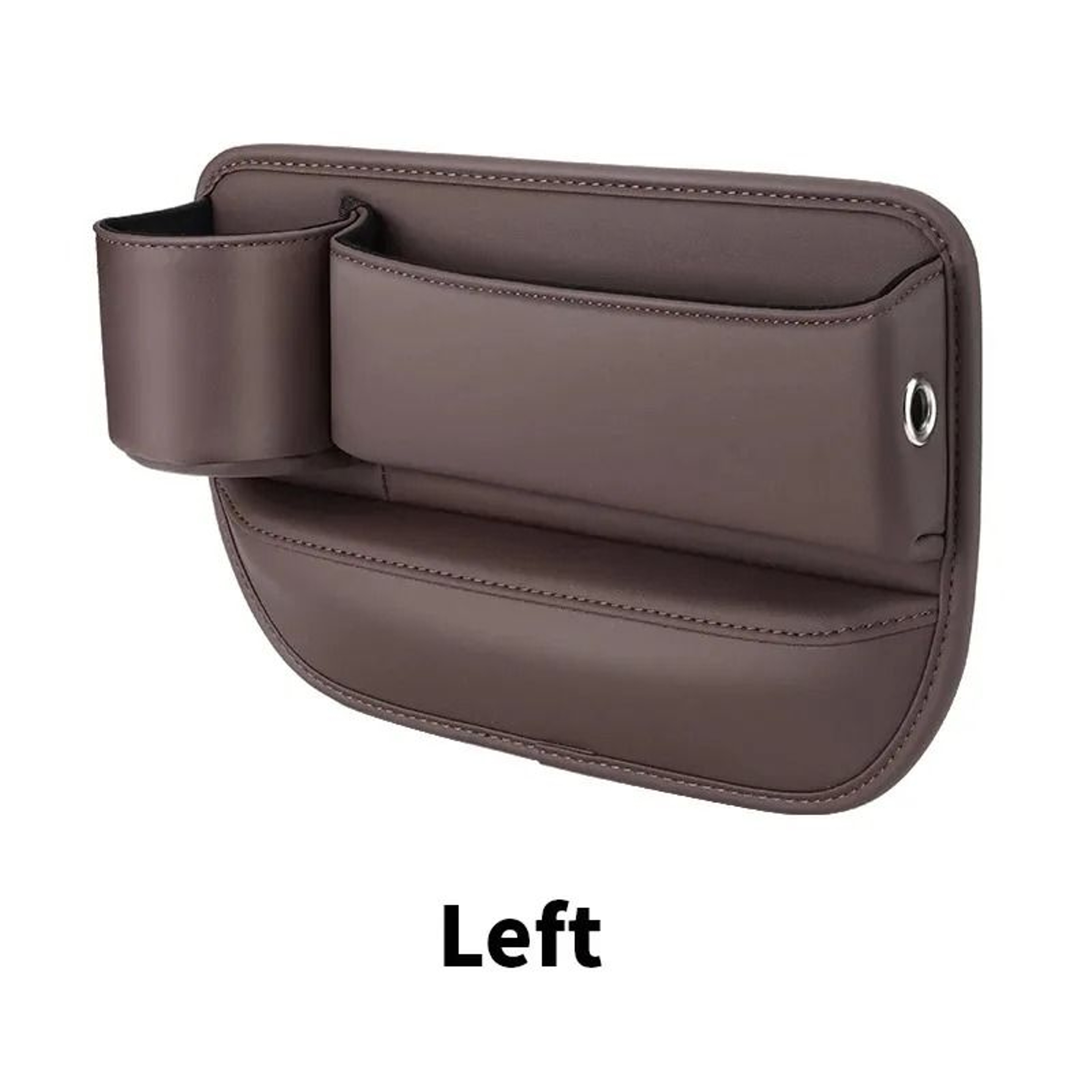 Universal Car Seat Storage Box With Cup Holder Phone Holder And Wallet Organizer 3