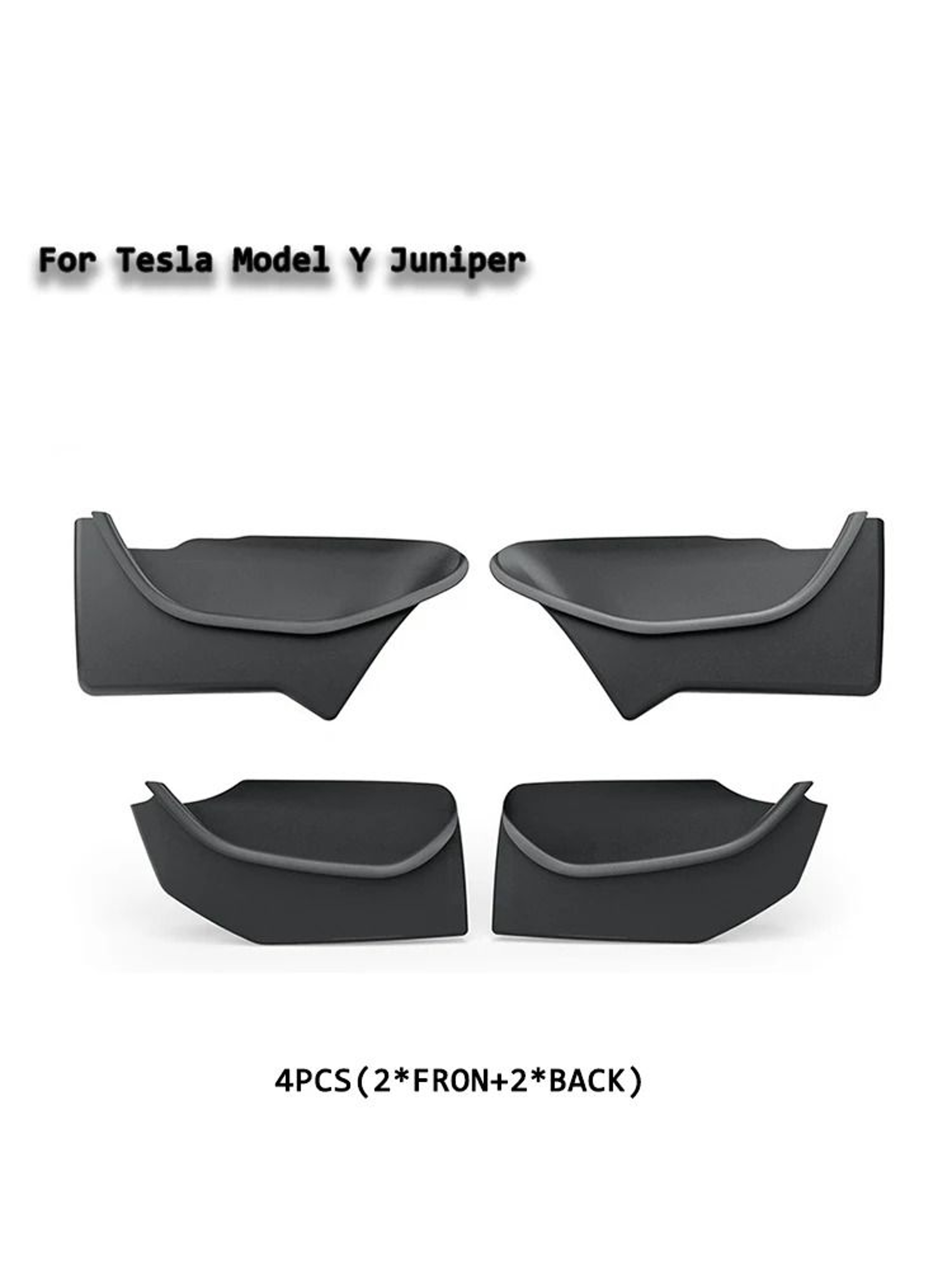 Tesla Model Y Juniper And Model 3 Highland TPE Door Storage Organizer Bin 10