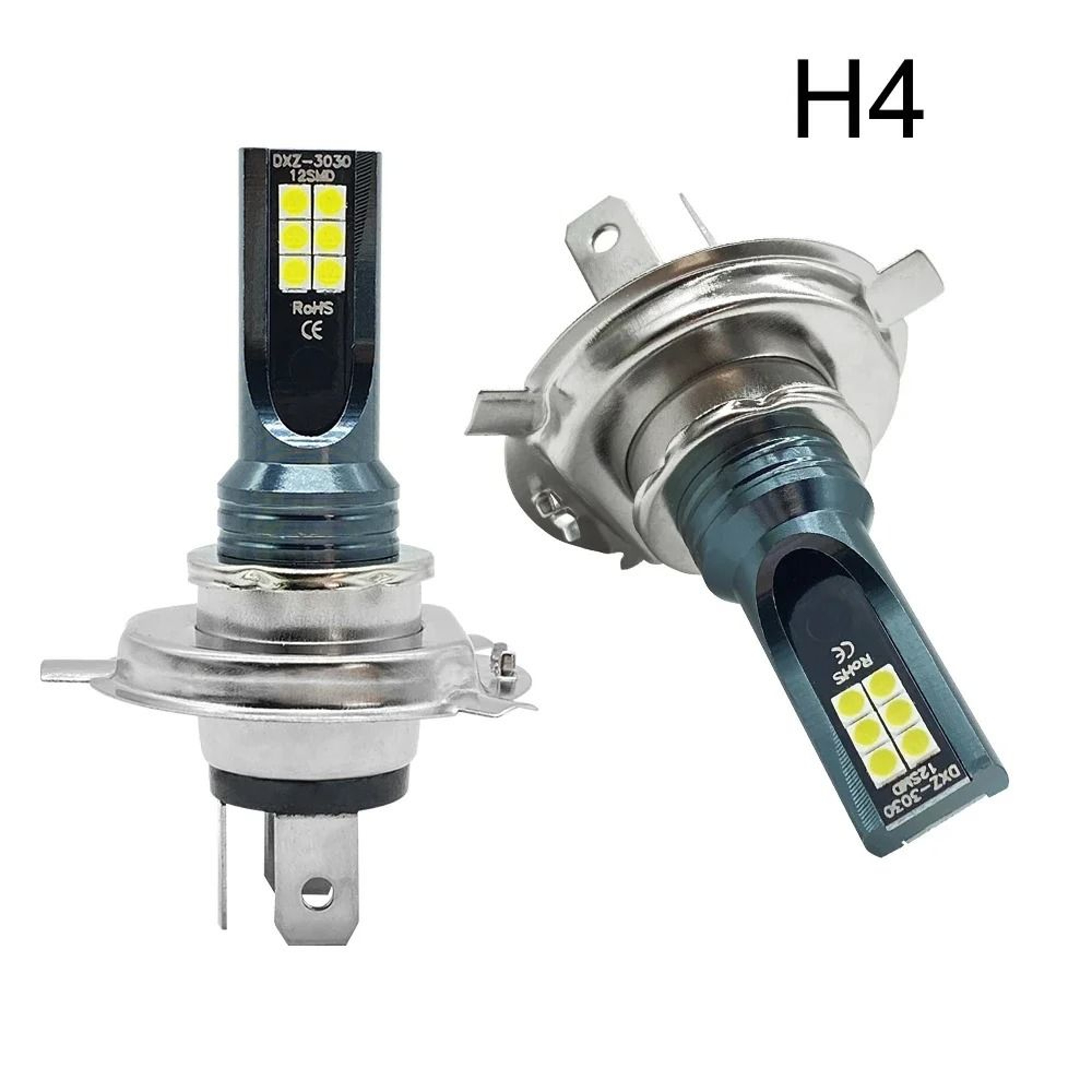 Ultra Bright LED Headlight And Fog Light Bulb Set 12000LM 3