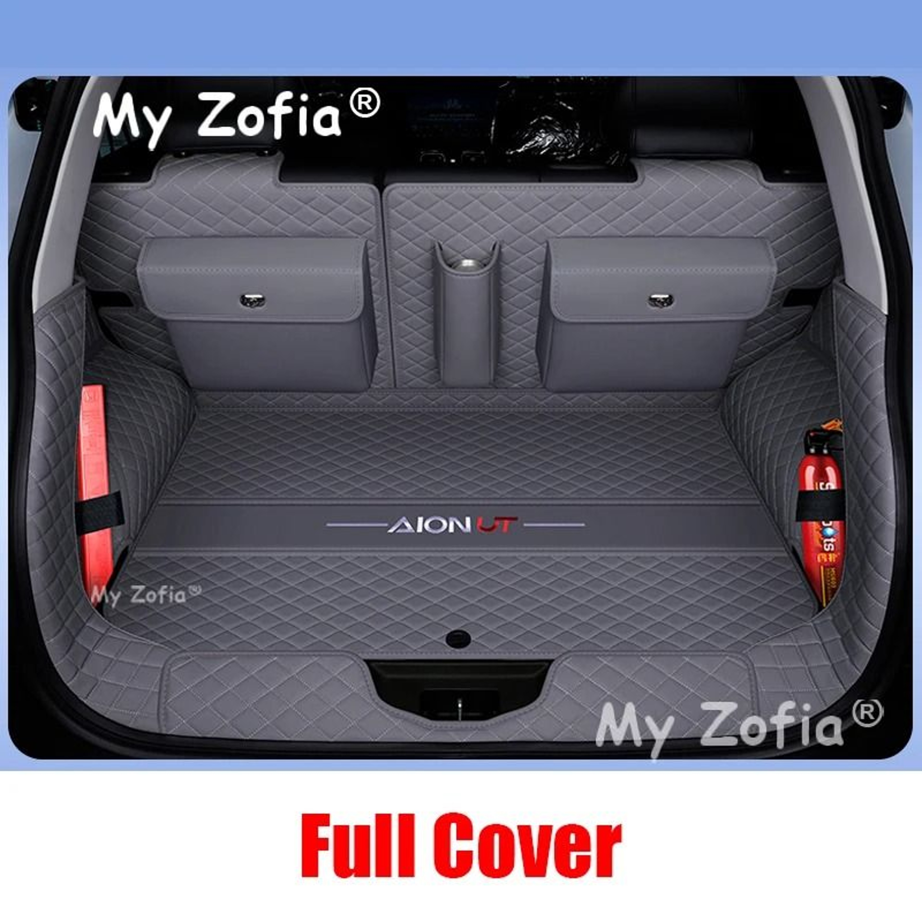 Custom Leather Car Trunk Mat For GAC AION UT 2025 2026 10