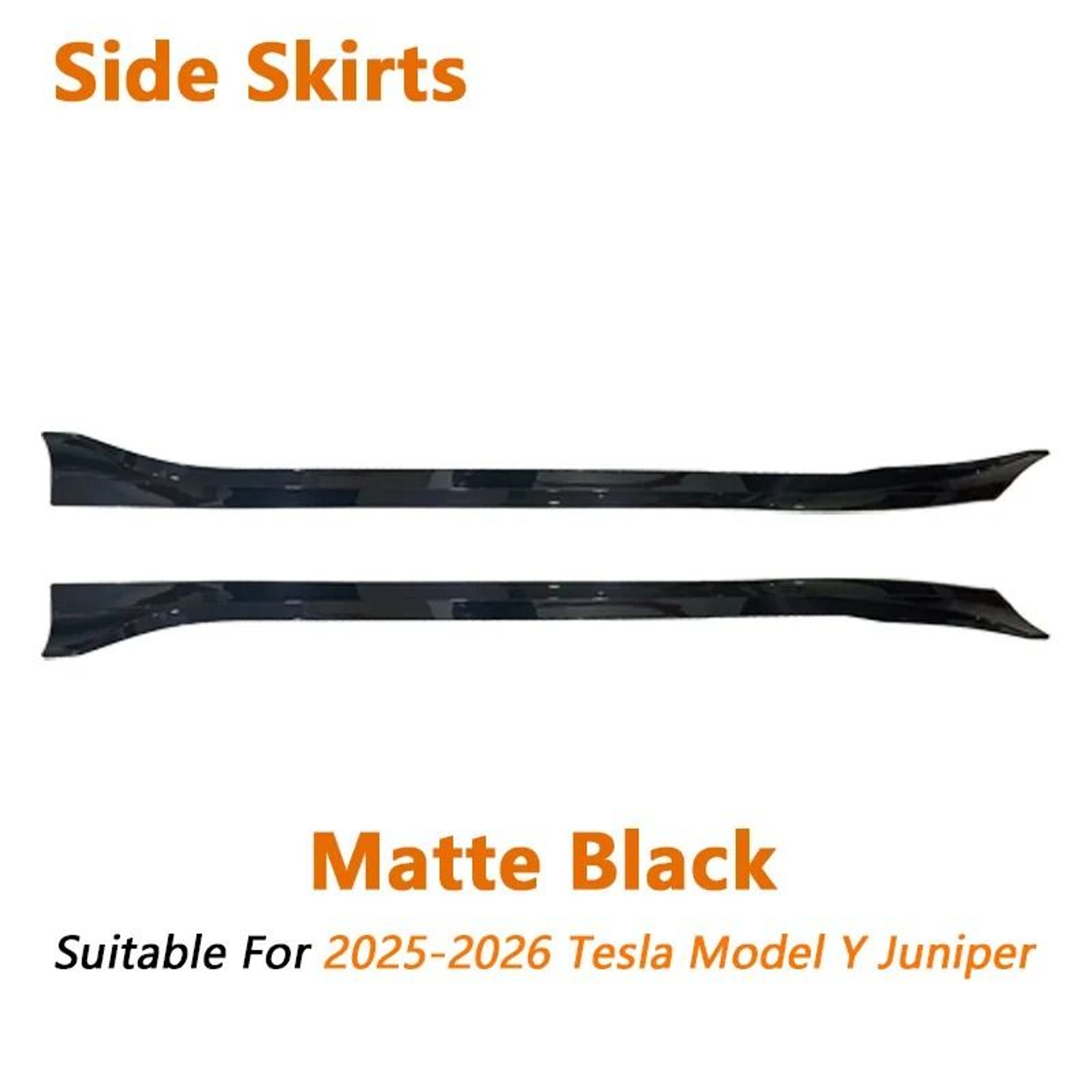 Tesla Model Y Juniper Front Lip And Side Skirt Body Kit 4