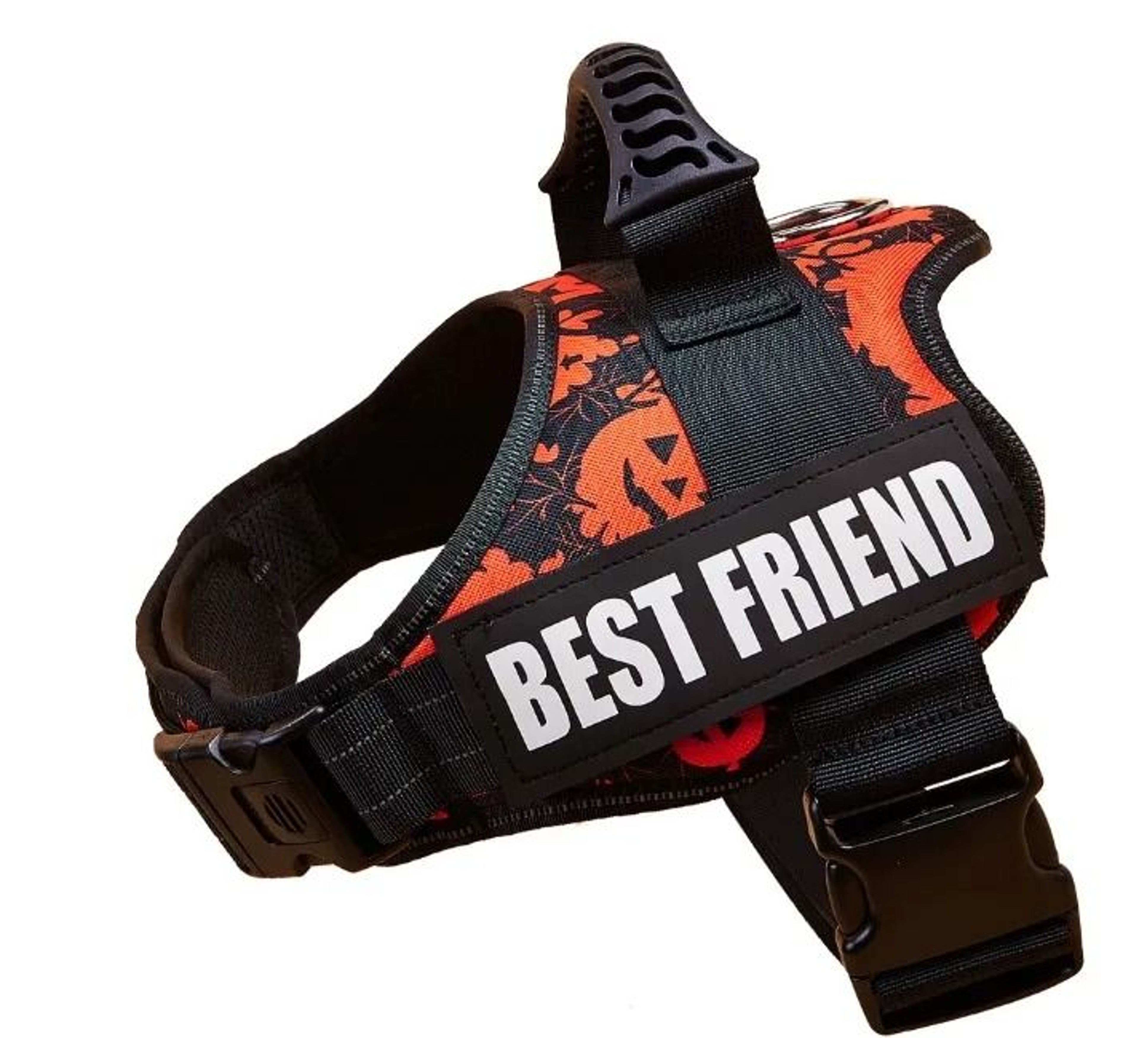 ComfortFit Adjustable Nylon Dog Harness With Custom Name ID 0