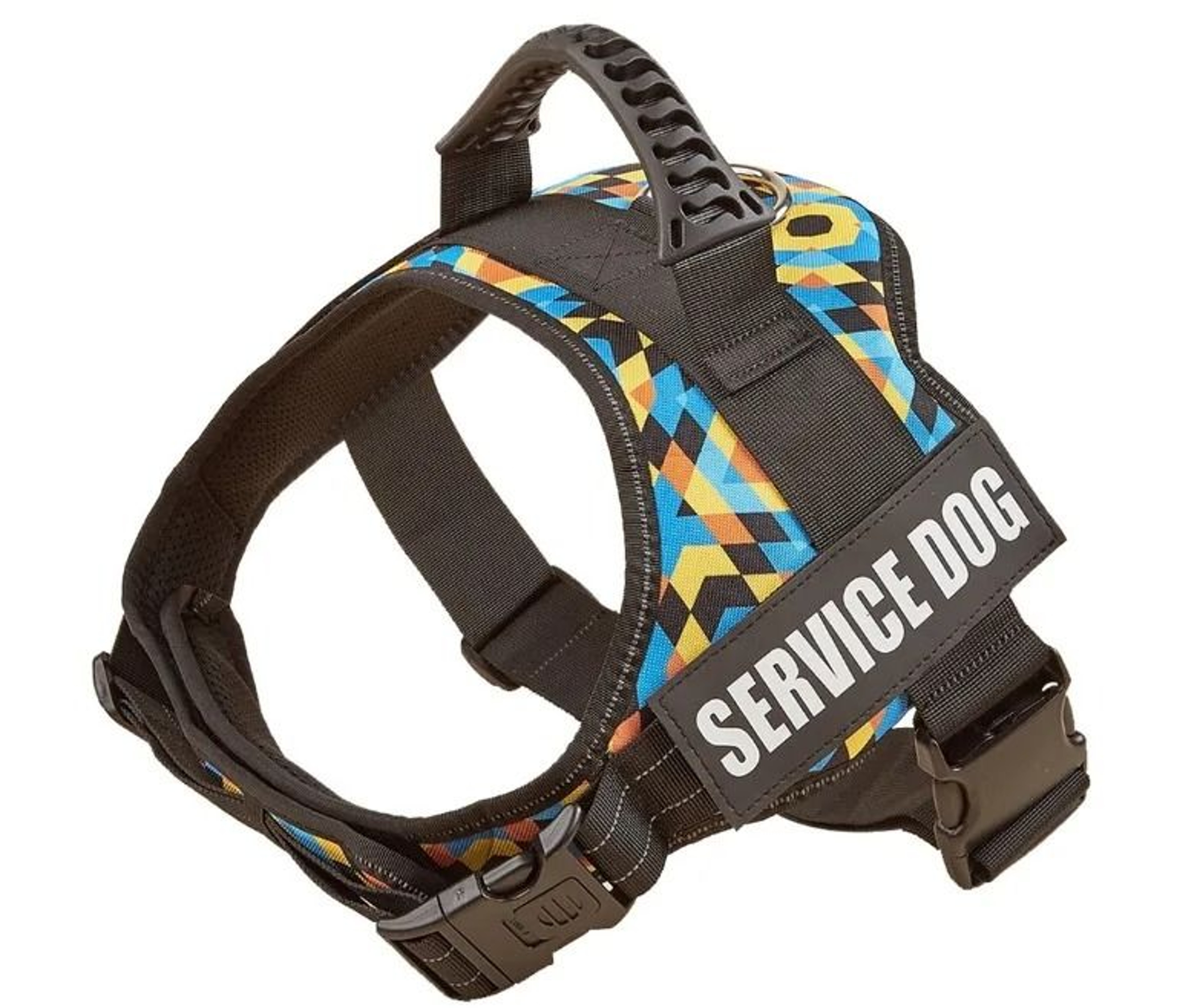 ComfortFit Adjustable Nylon Dog Harness With Custom Name ID 2