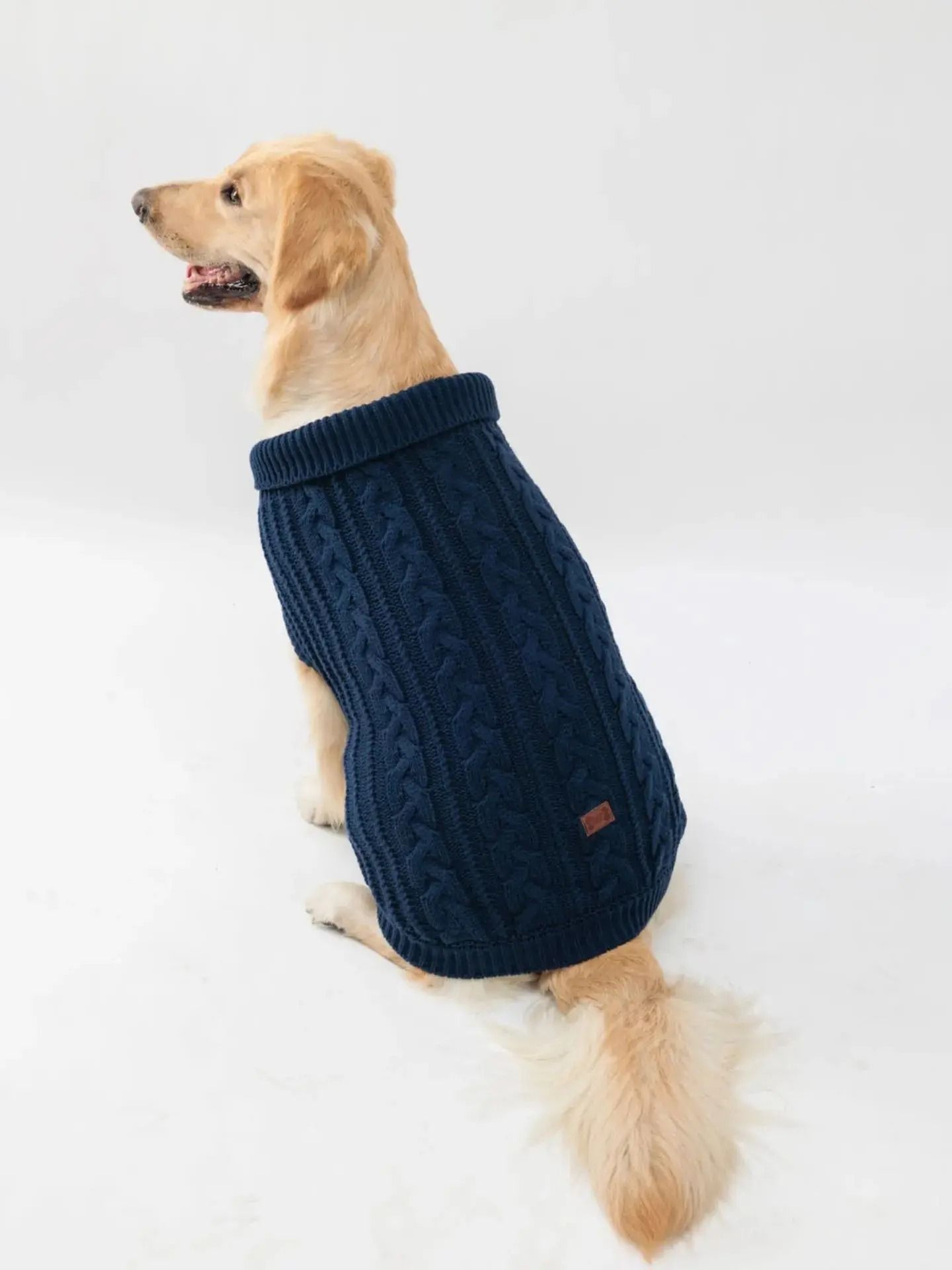 SnuggleKnit Winter Dog Sweater For Warm And Stylish Comfort 7