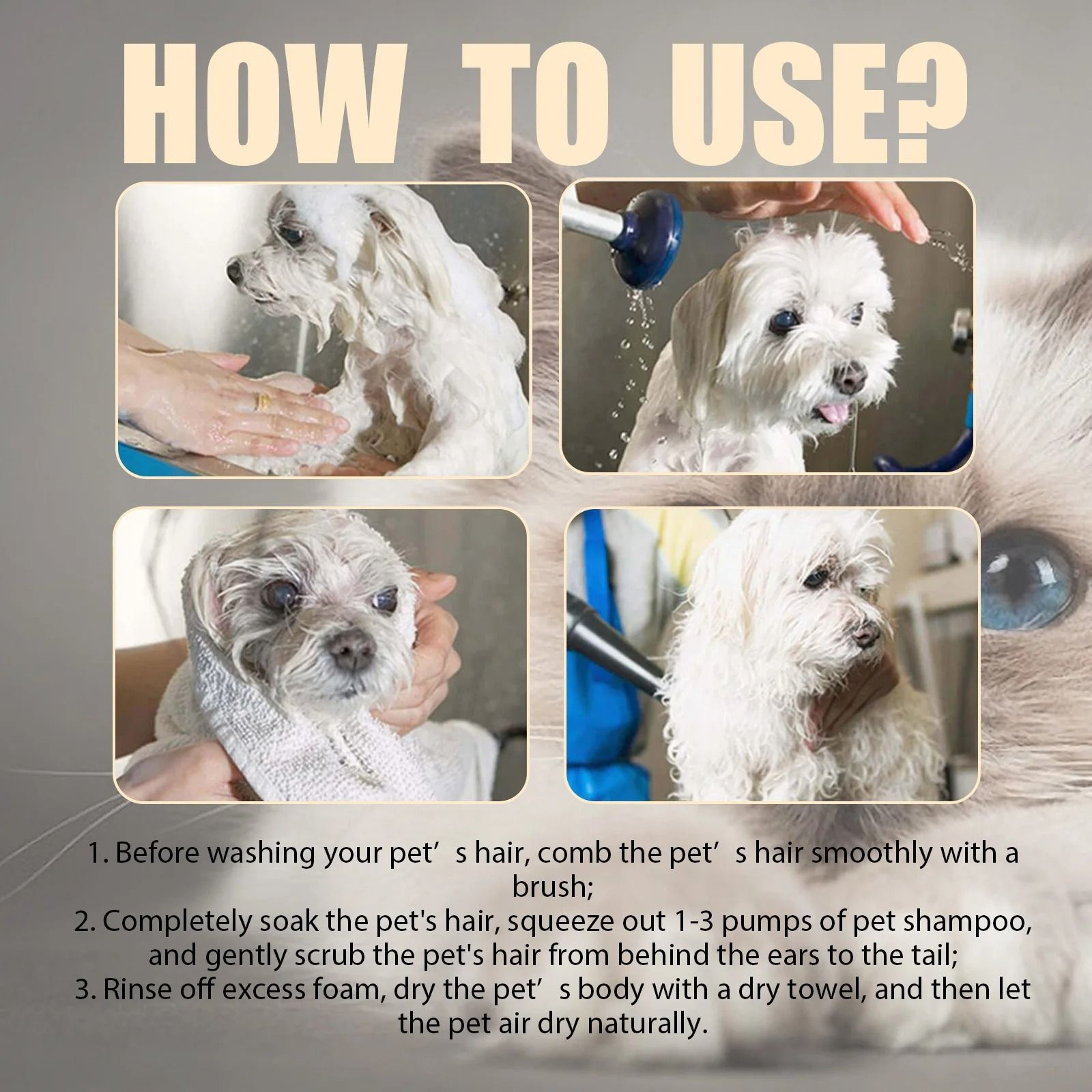 FreshCoat Anti Flea Dog Shampoo For Itching And Odor Control 8