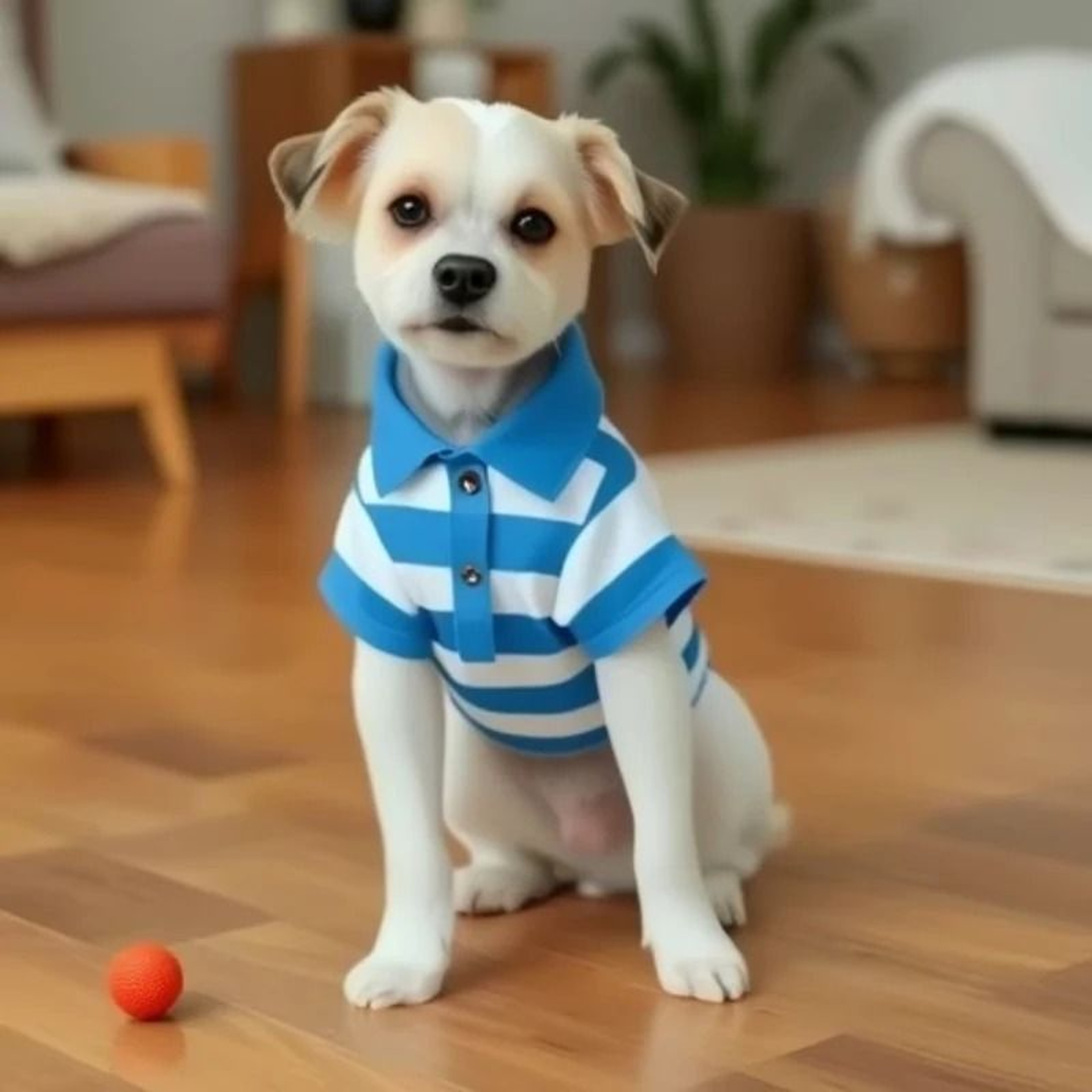 Summer Dog Polo Shirt Casual Pet T Shirt For Small And Large Dogs 4