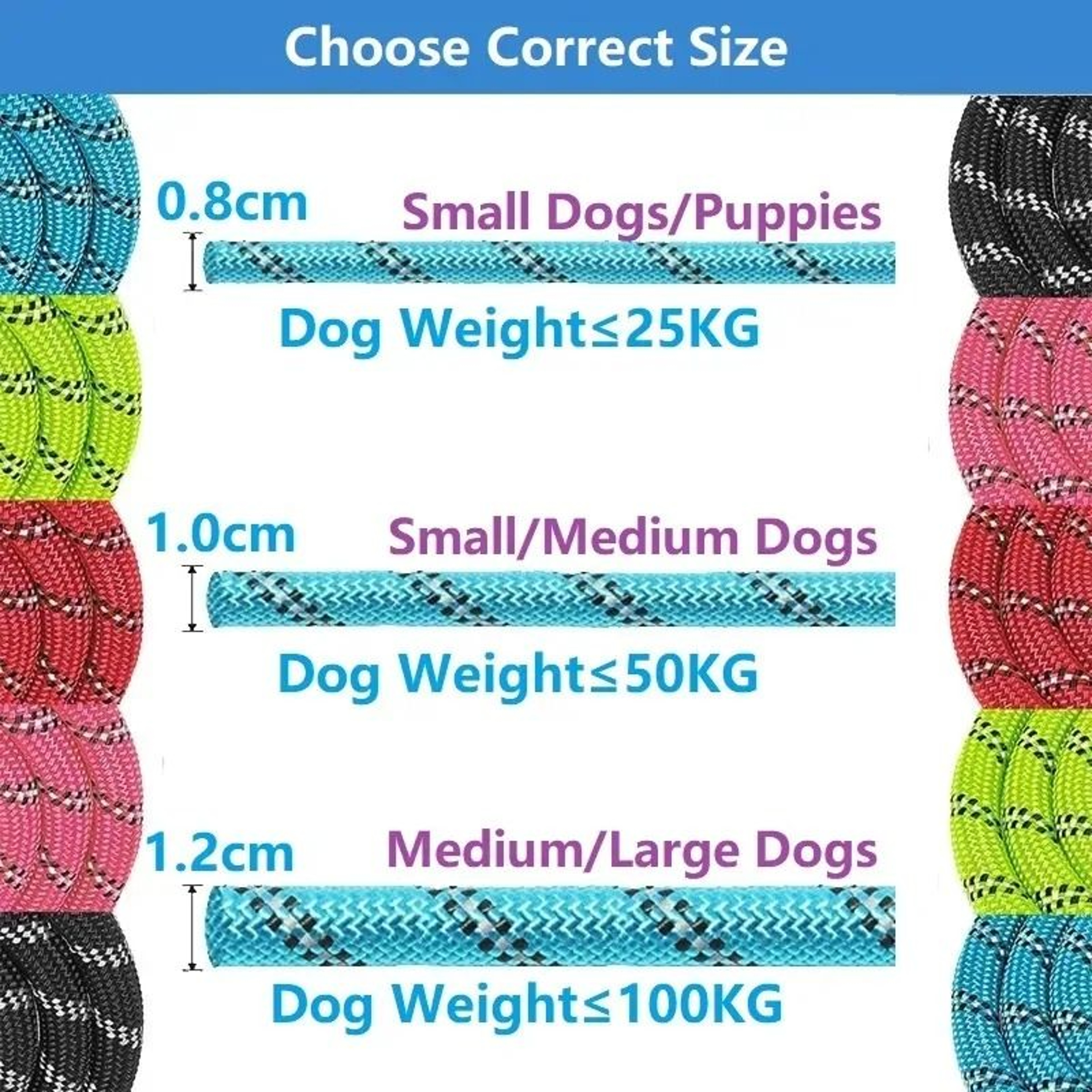 Reinforced Strong Dog Leash With Soft Handle For Small Medium And Large Dogs 11
