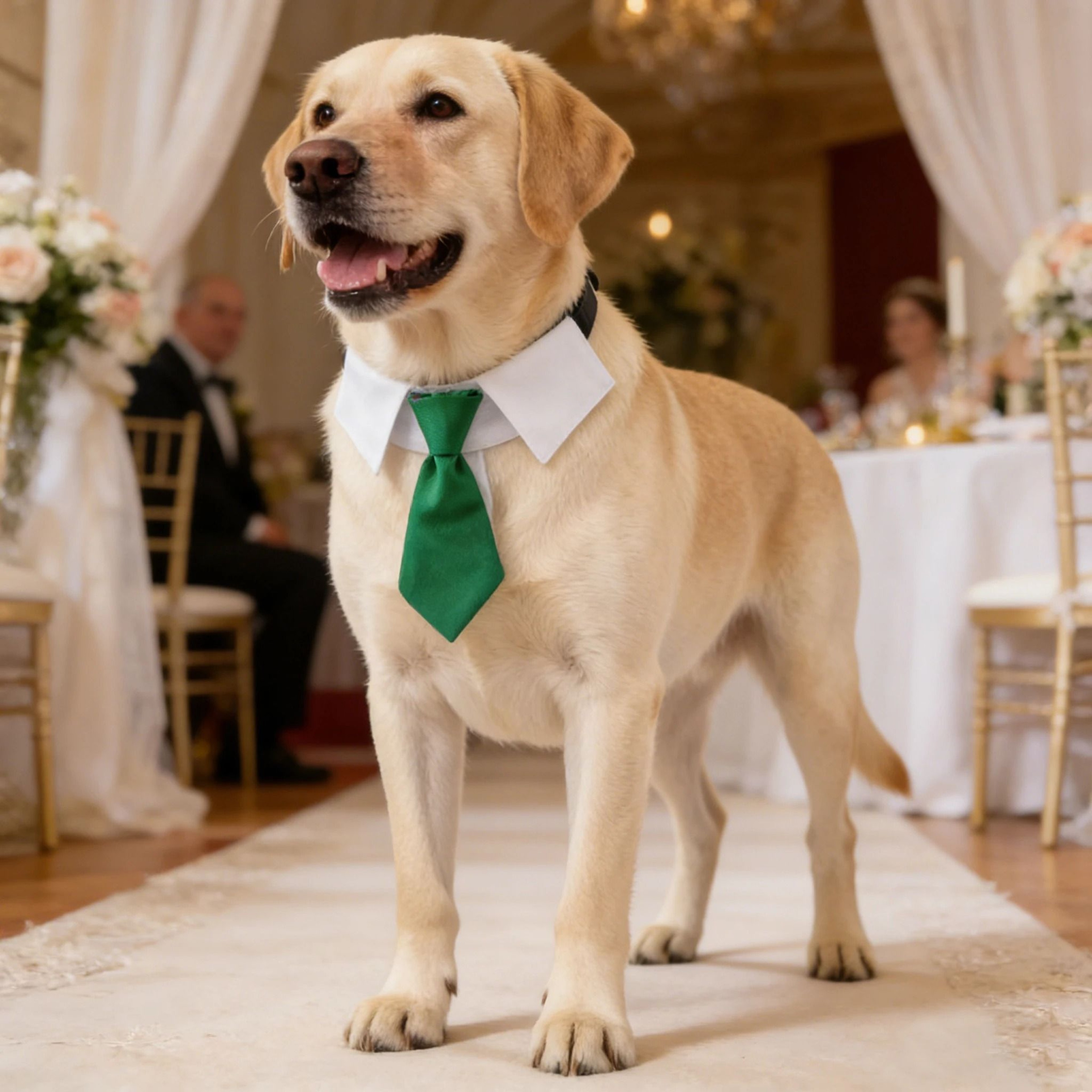 Formal Dog Wedding Collar Stylish Necktie Suit Accessory For Small Medium And Large Dogs 10