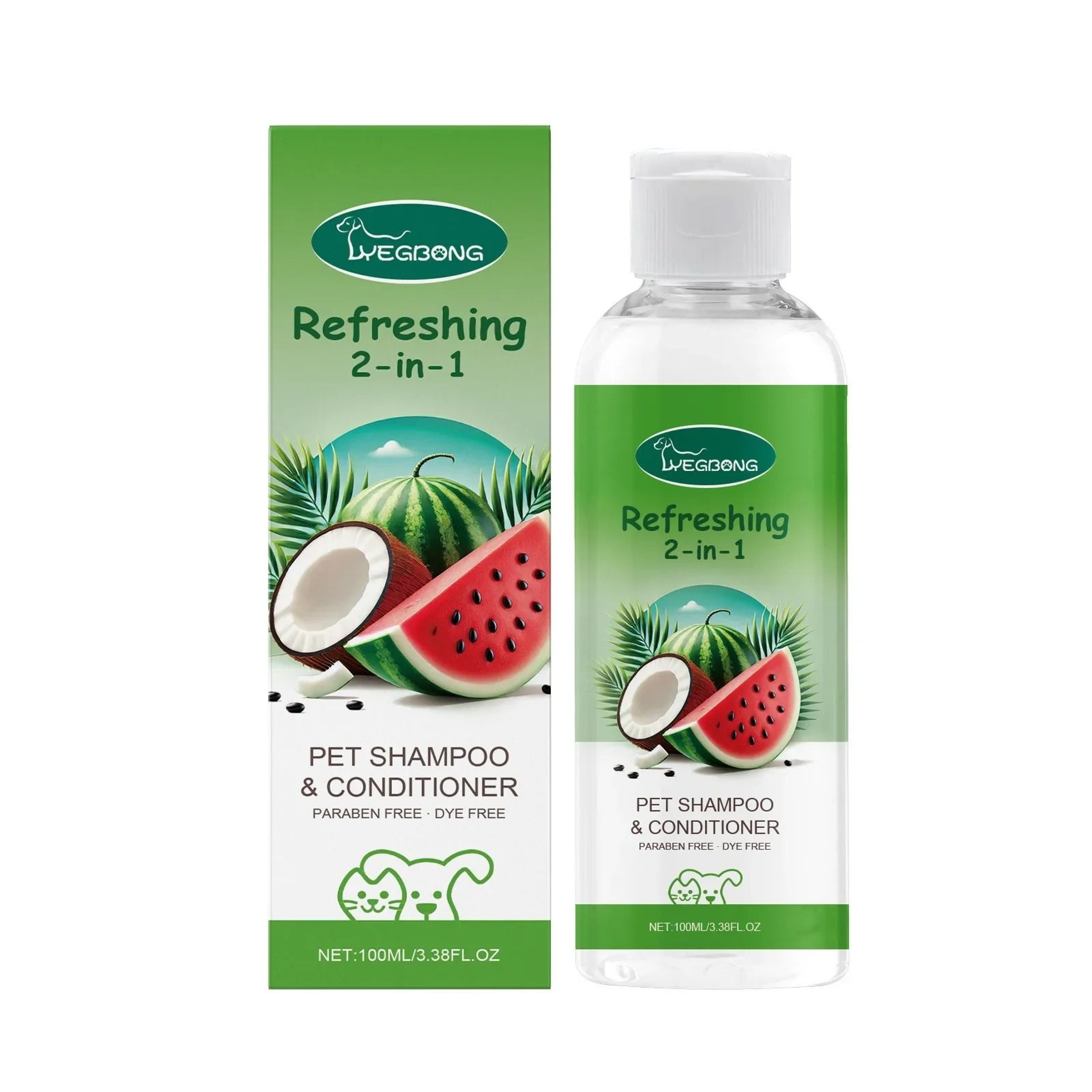 YEGBONG 2 In 1 Pet Shampoo And Conditioner Moisturizing Dog Shower Gel 3