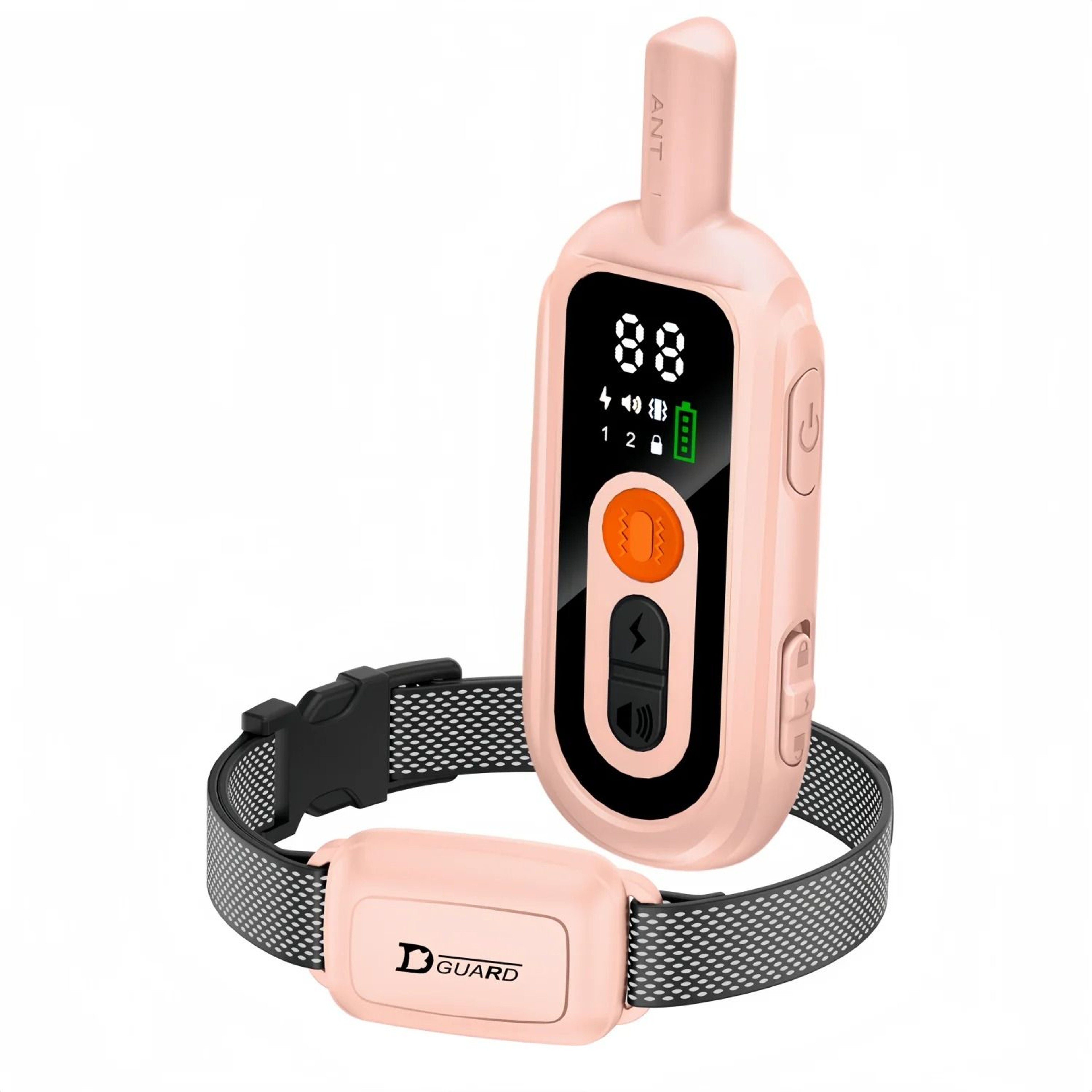 Rechargeable Automatic Anti Bark Dog Training Collar With Long Range Control 2