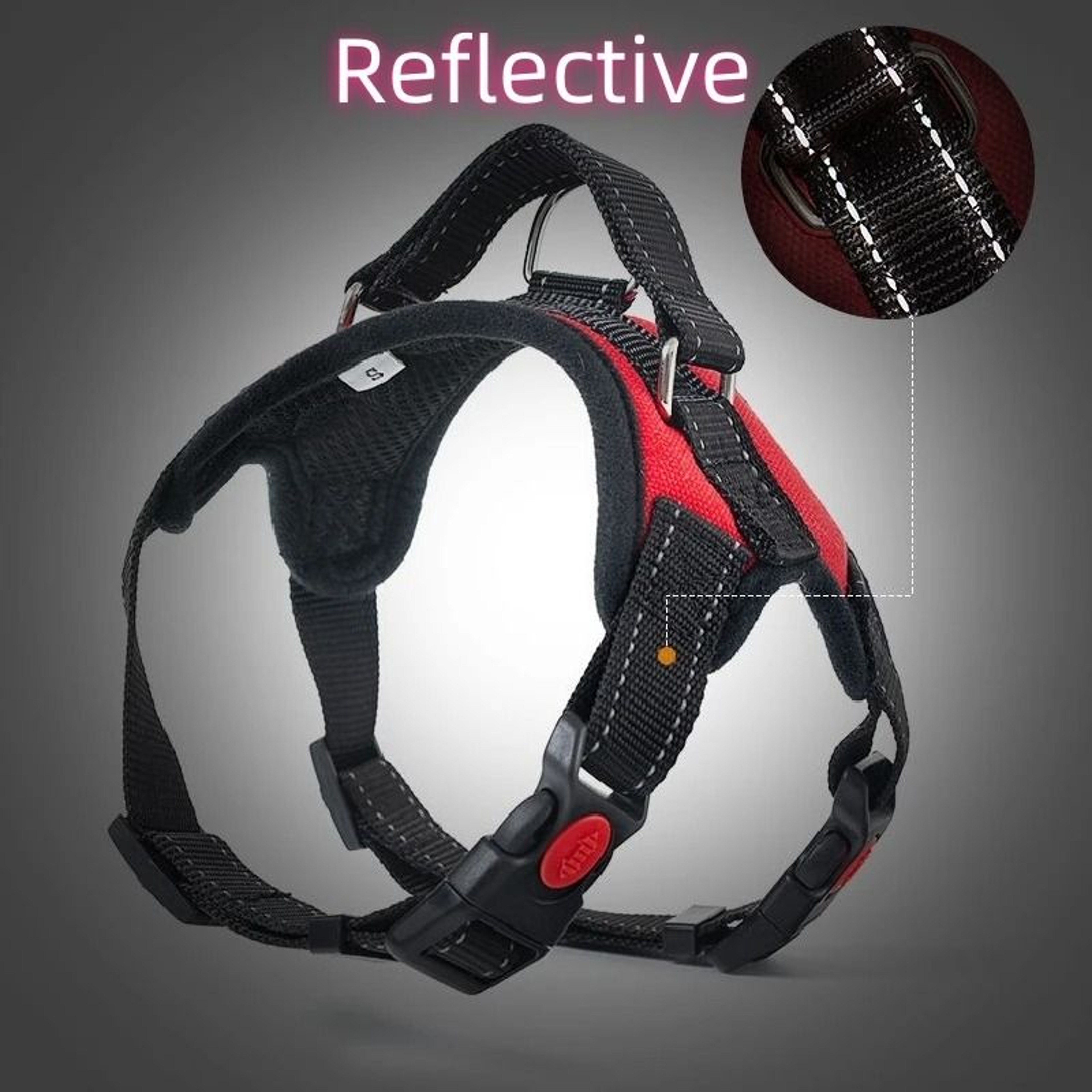 Strong Adjustable Dog Harness Vest For Small Medium And Large Dogs 10