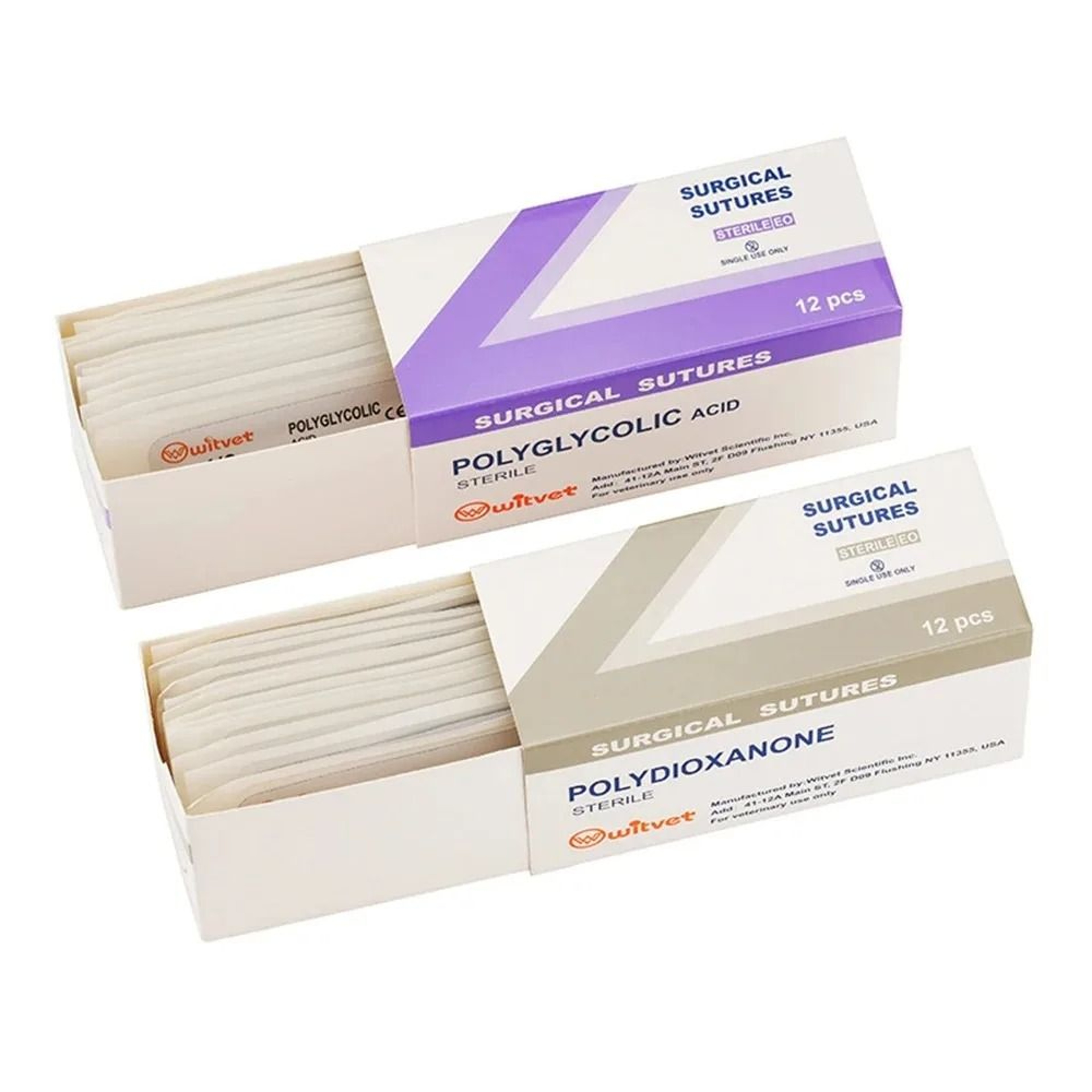 Veterinary Absorbable Suture Thread Kit With Needle For Pet Surgery Training And Practice 15