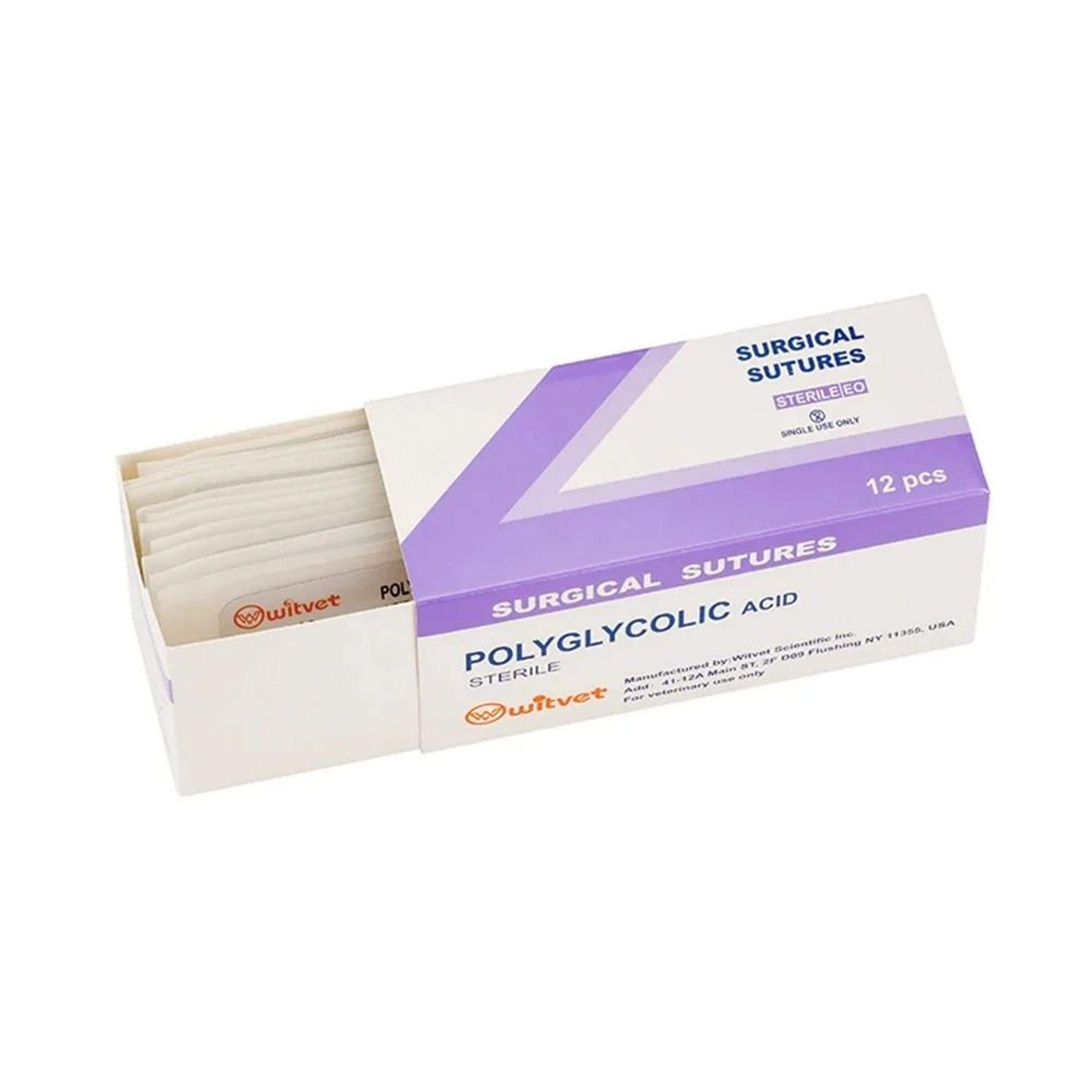 Veterinary Absorbable Suture Thread Kit With Needle For Pet Surgery Training And Practice 16