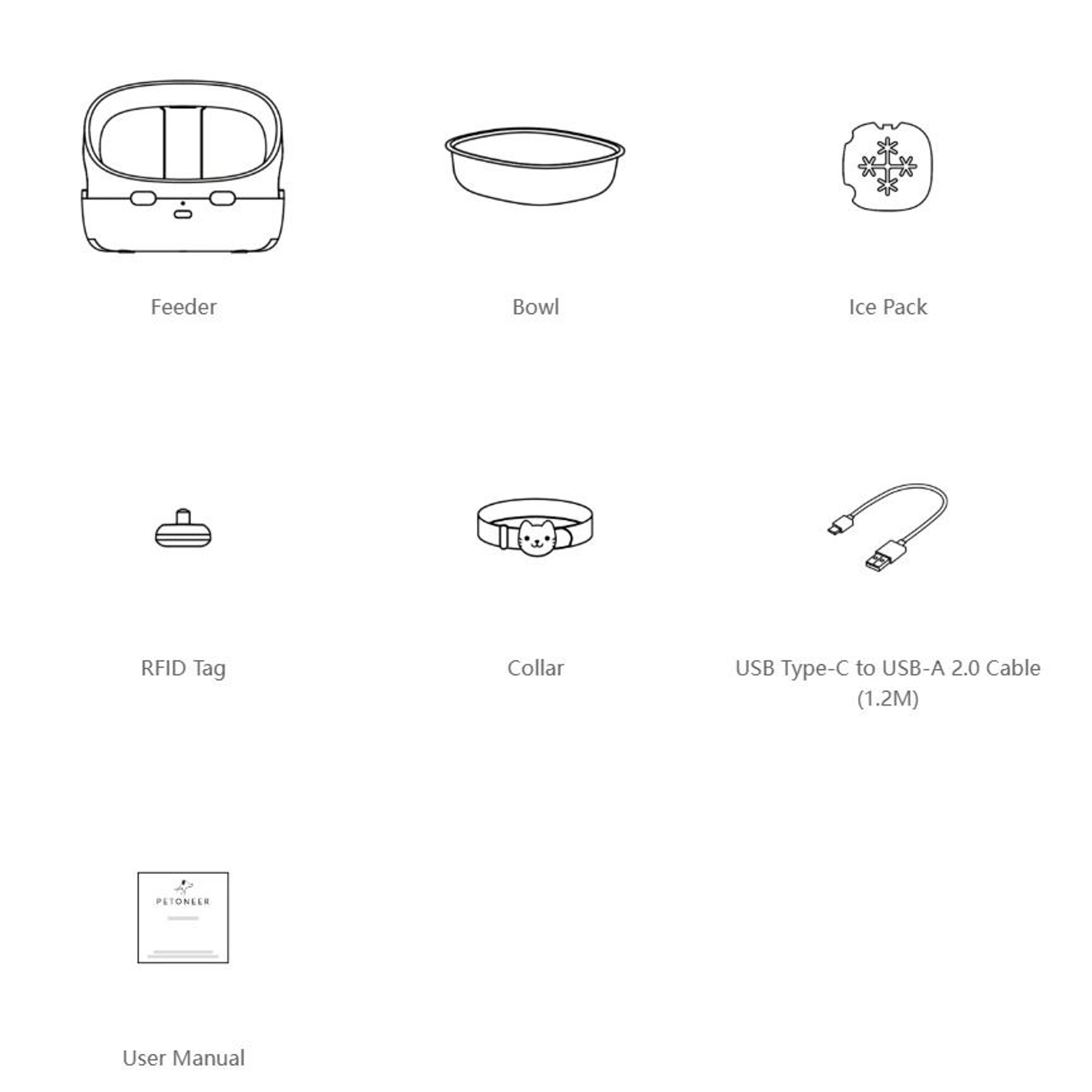 Petoneer NutriCare Smart Pet Feeder App Controlled Automatic Cat And Dog Feeder For Multi Pet Homes 1